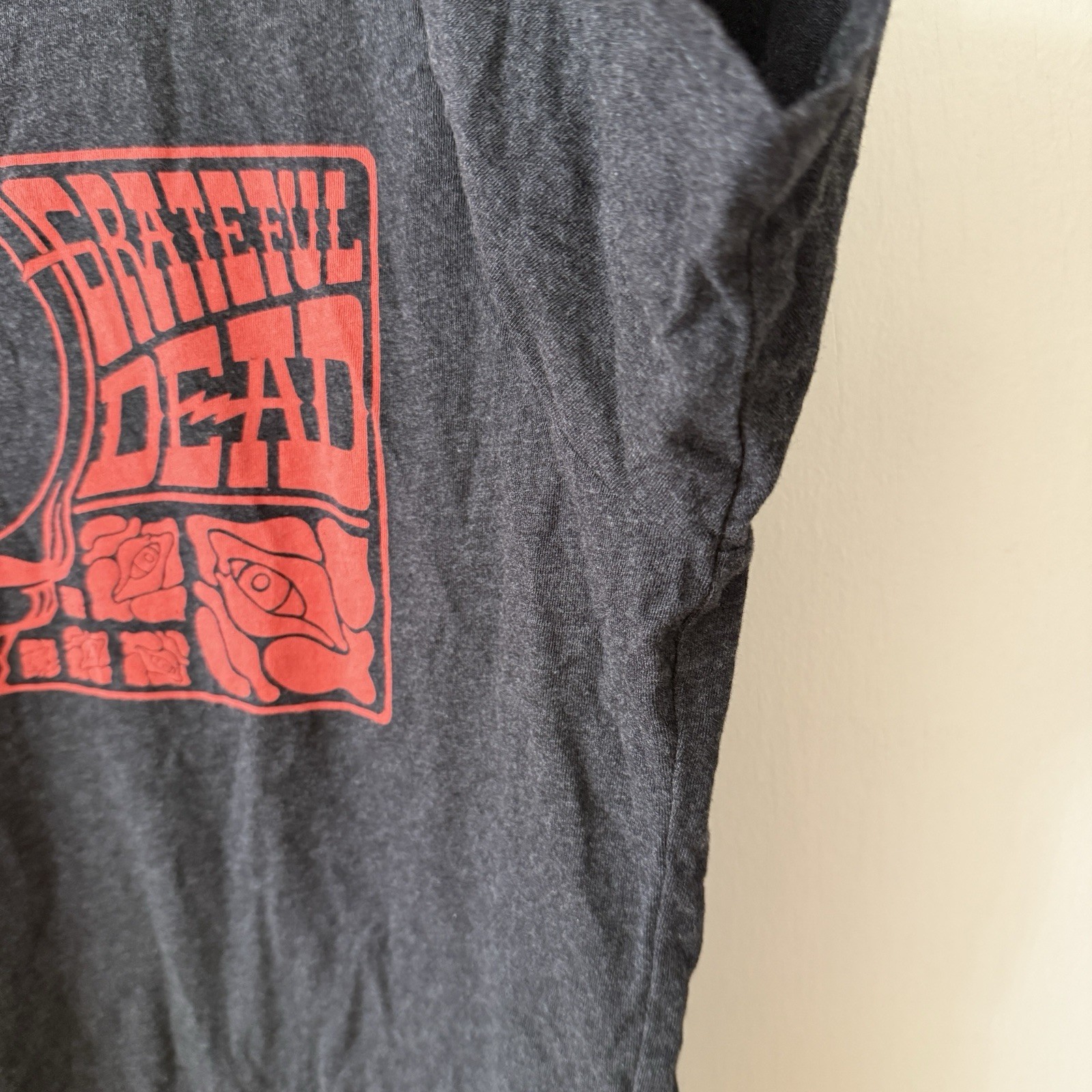 Pact Greatful Dead Mens 100% Organic Cotton Tee T Shirt SZ M Sustainable Graphic