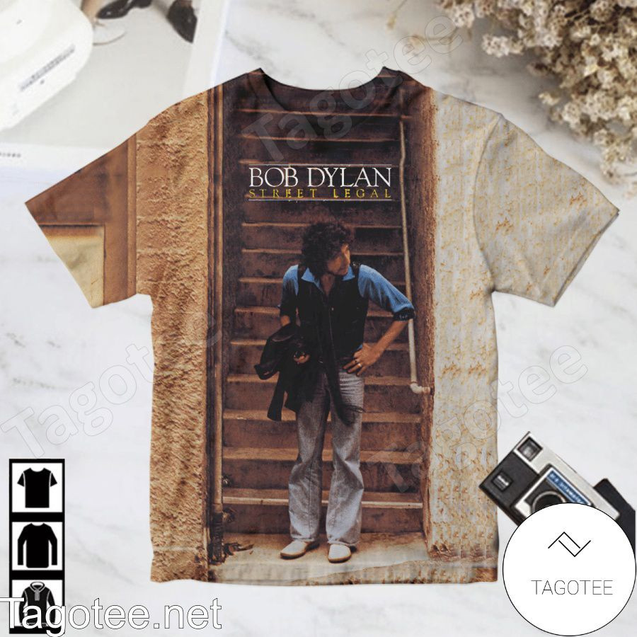 Bob Dylan Street Legal Album Cover 3D All Over Print Shirt TD974