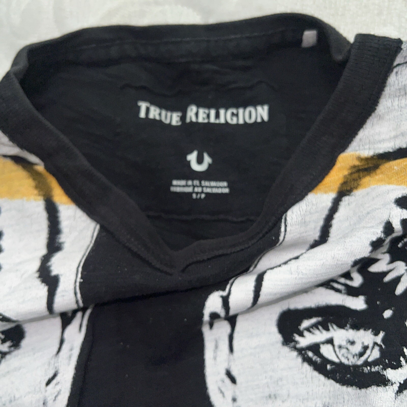 TRUE RELIGION Black Medium Shirt