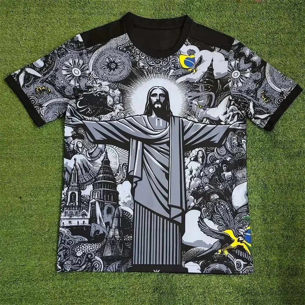 Jesus Christ The Redeemer Jersey Kit Special Edition Short Sleeved T-shirt