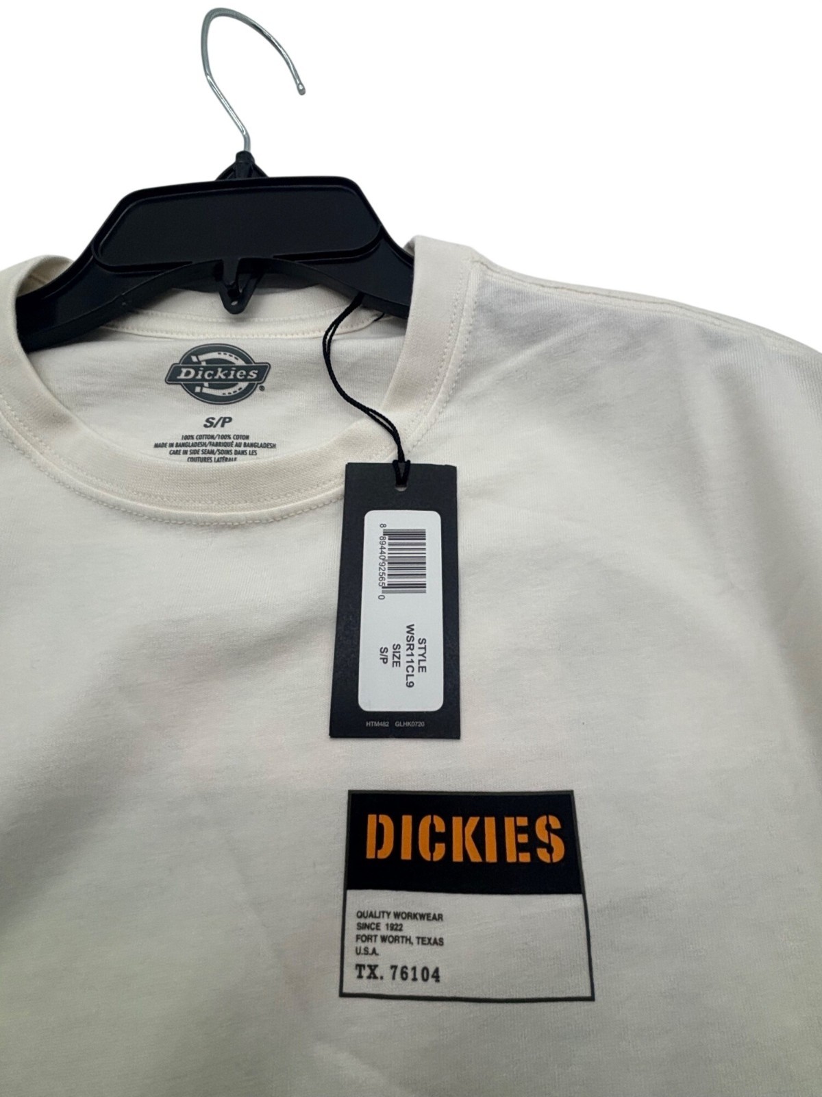 Dickies Men’s Street Utility Graphic T-Shirt, Cloud (off white), Sz. S
