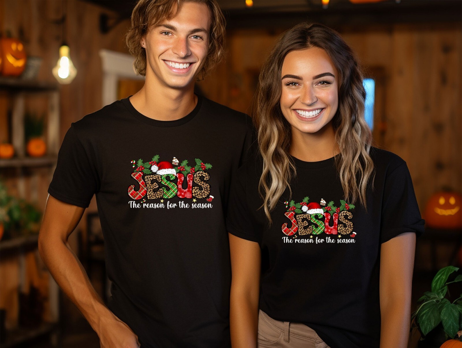 The Reason For The Season, Christmas Shirt, Jesus New Year Tee, Santa Claus Shir