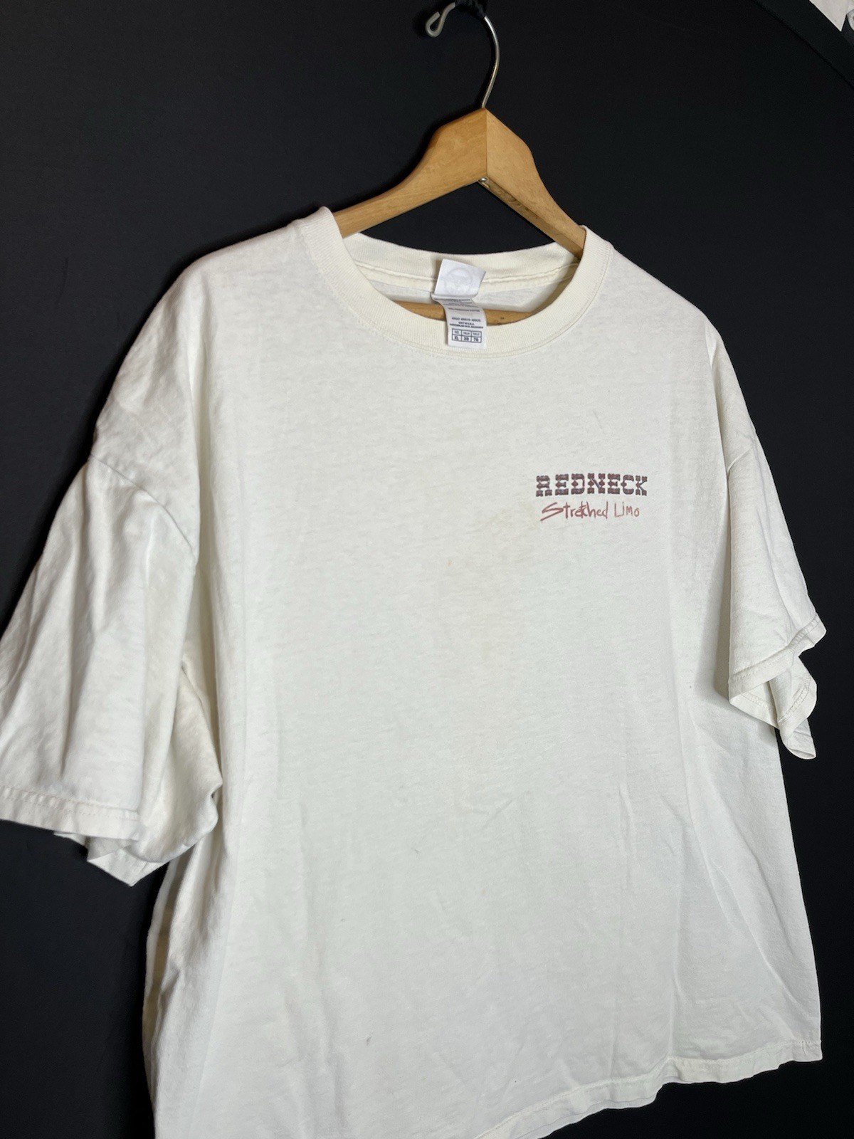 Vintage Redneck Stretch Limo Pick Up T Shirt Country Farm 90s Y2K Sz XL