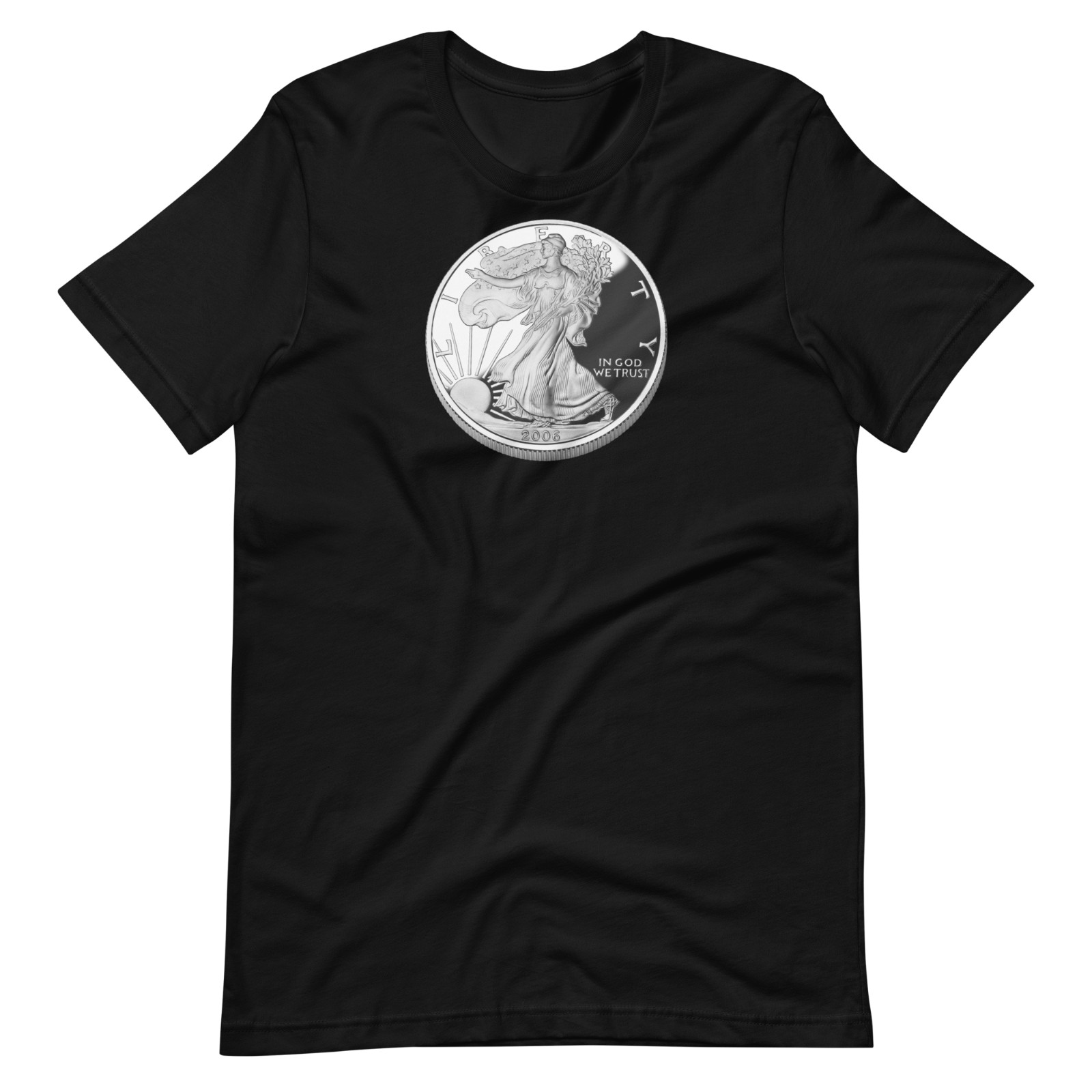 American Silver Eagle Coin T-Shirt — Silver Dollar Tee — Coin Collector Gift