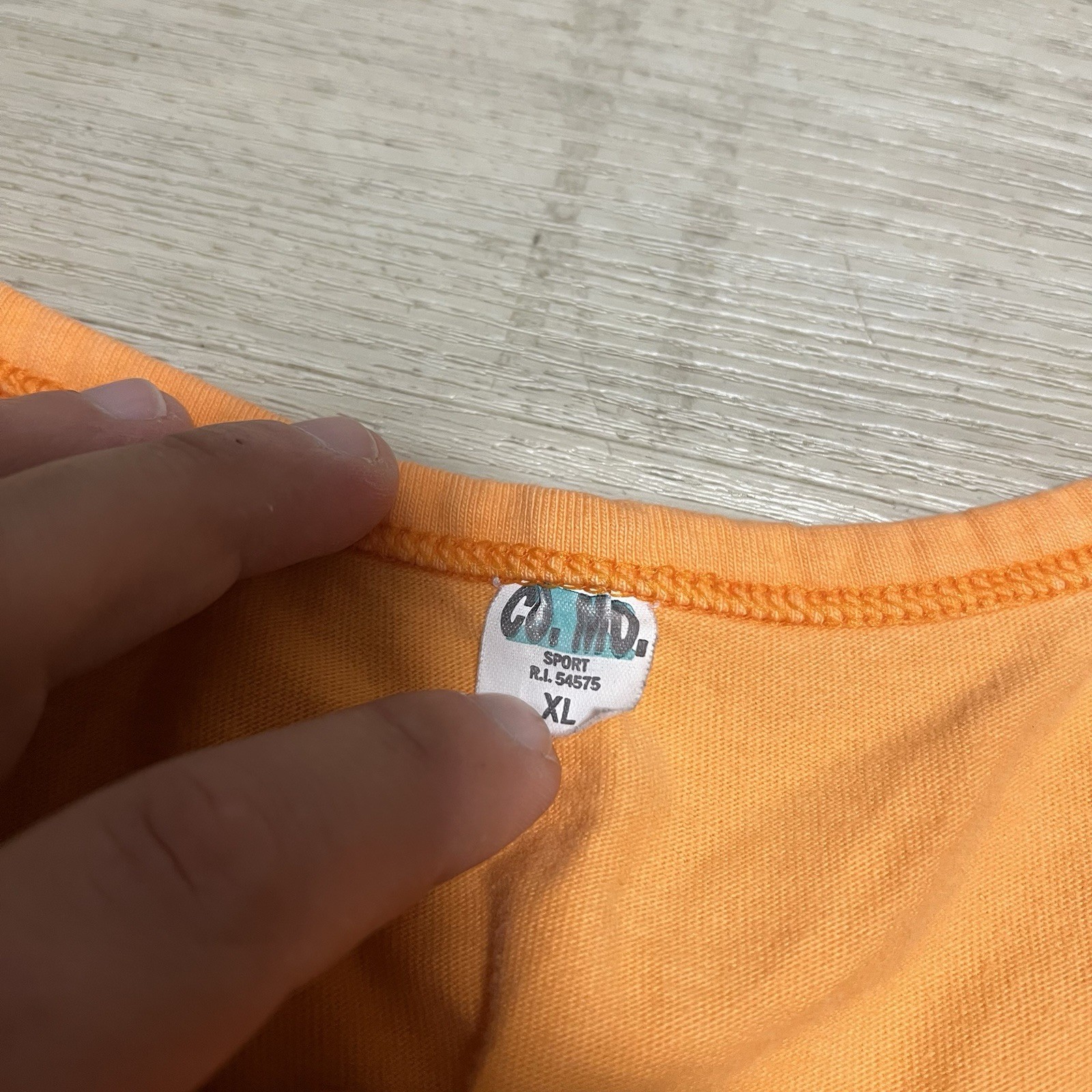 Harley Davidson Motorcycles Bayahibe Dominican Republic XL Men Tank Top Orange