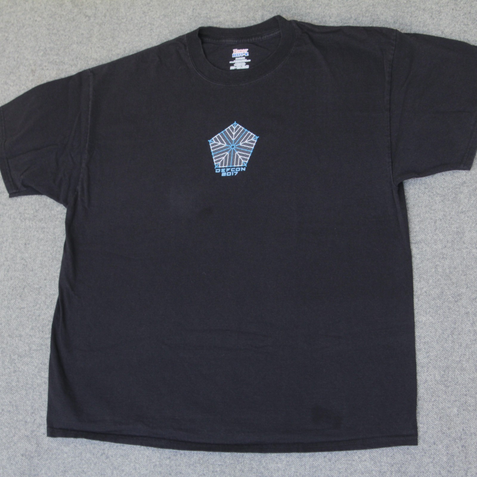 Defcon DEF CON 25 T Shirt XL VTG 2017 Las Vegas Computer Hacker Conference Tech