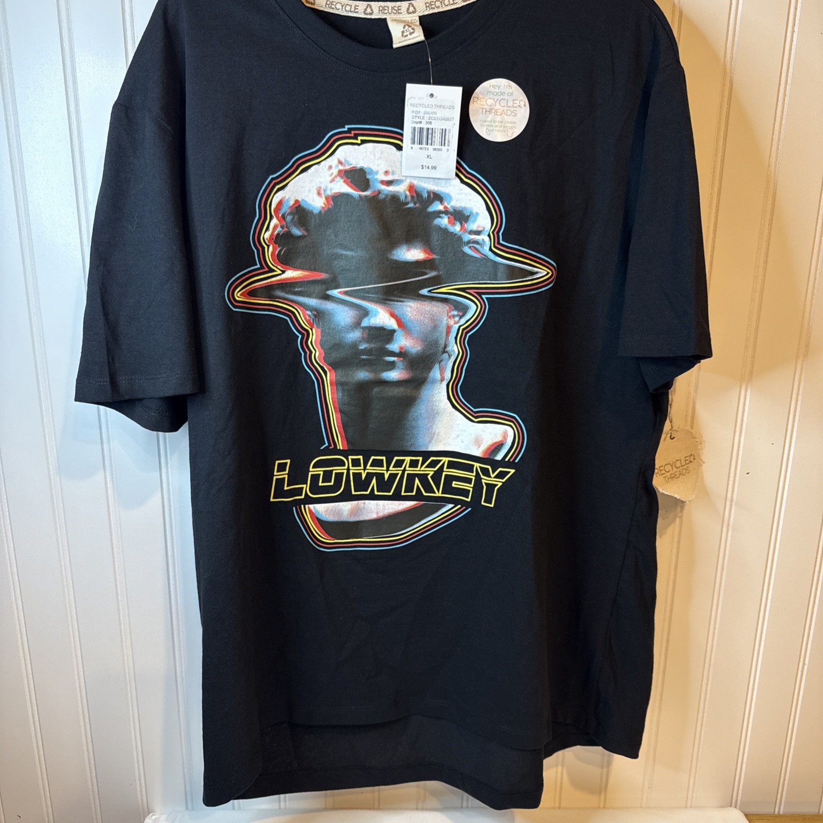 Recycle Threads Men’s 2XL (LOWKEY) T-Shirt