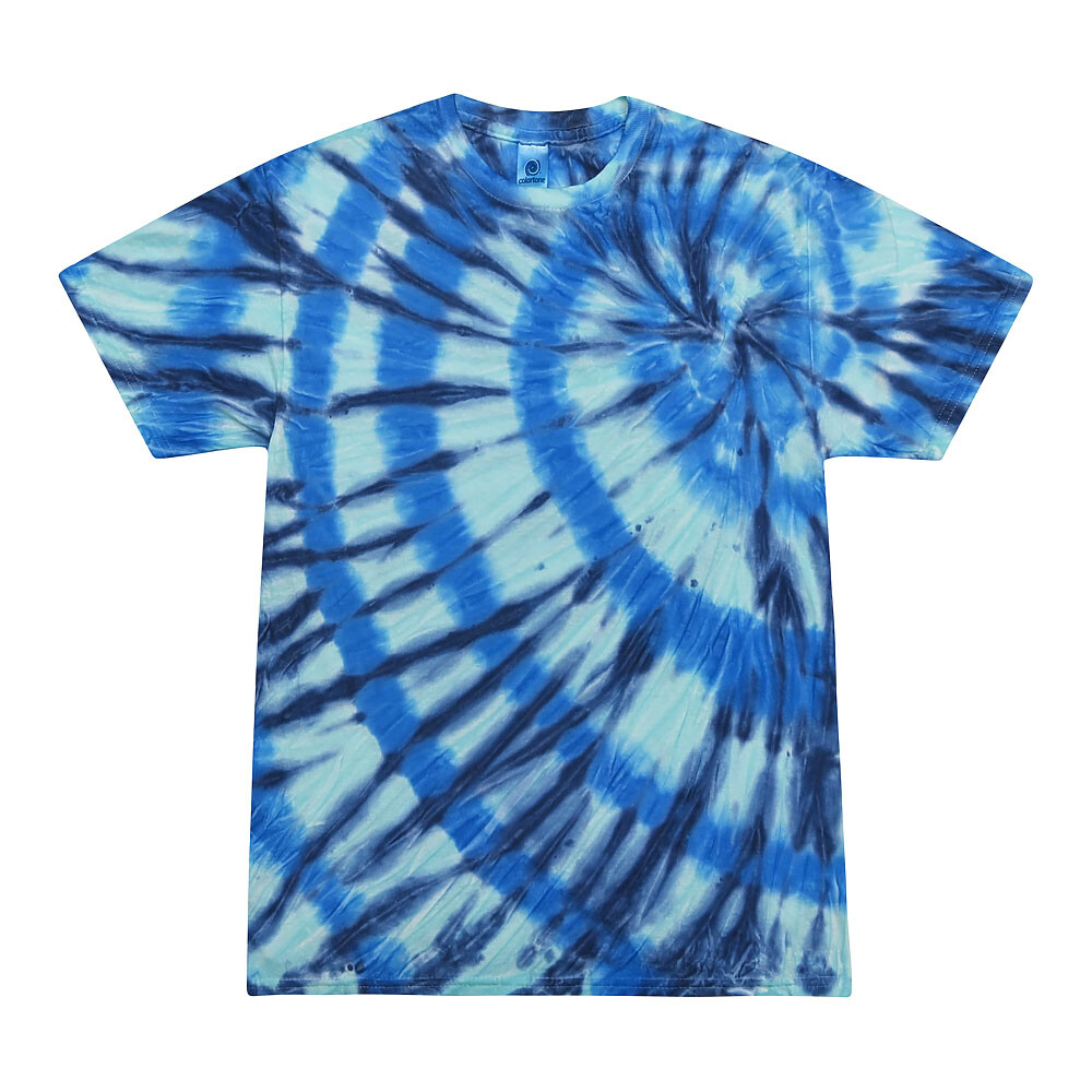 Pick a Blue Tie Dye T-Shirts Adult S M L XL 2XL 3XL 4XL 5XL Colortone