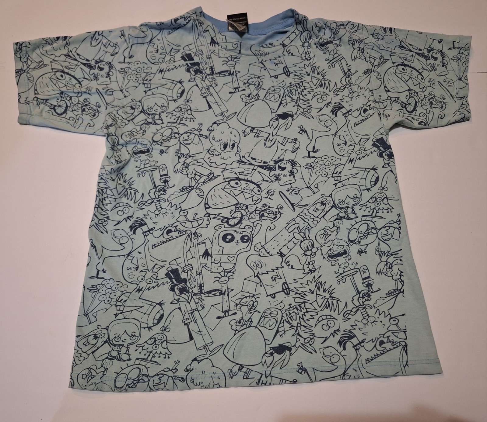 VTG Cartoon Network Fosters Home for Imaginary Friends Shirt M Flaws