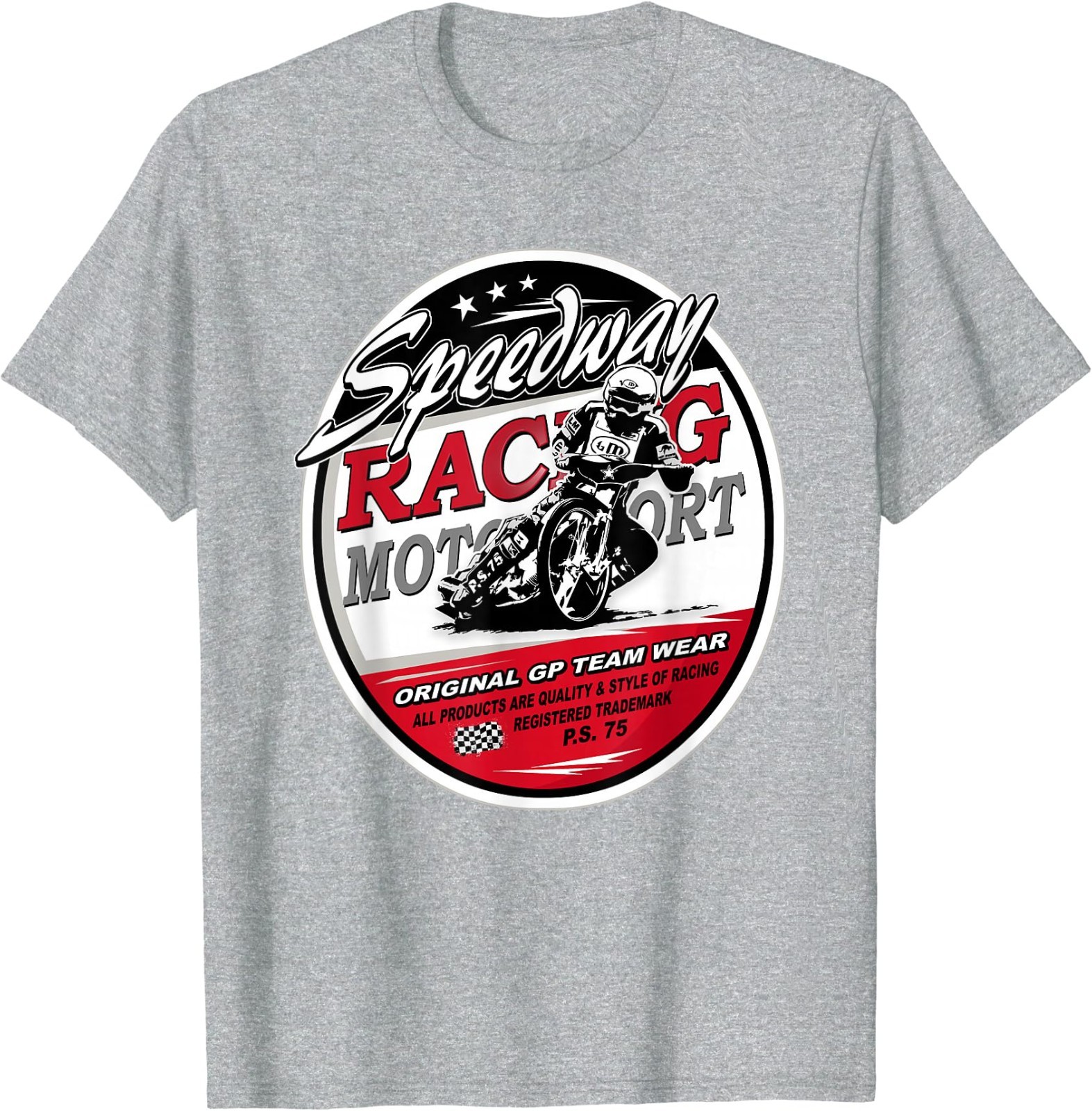 Motorcycle Speedway T-Shirt Flat Track Race T-Shirt
