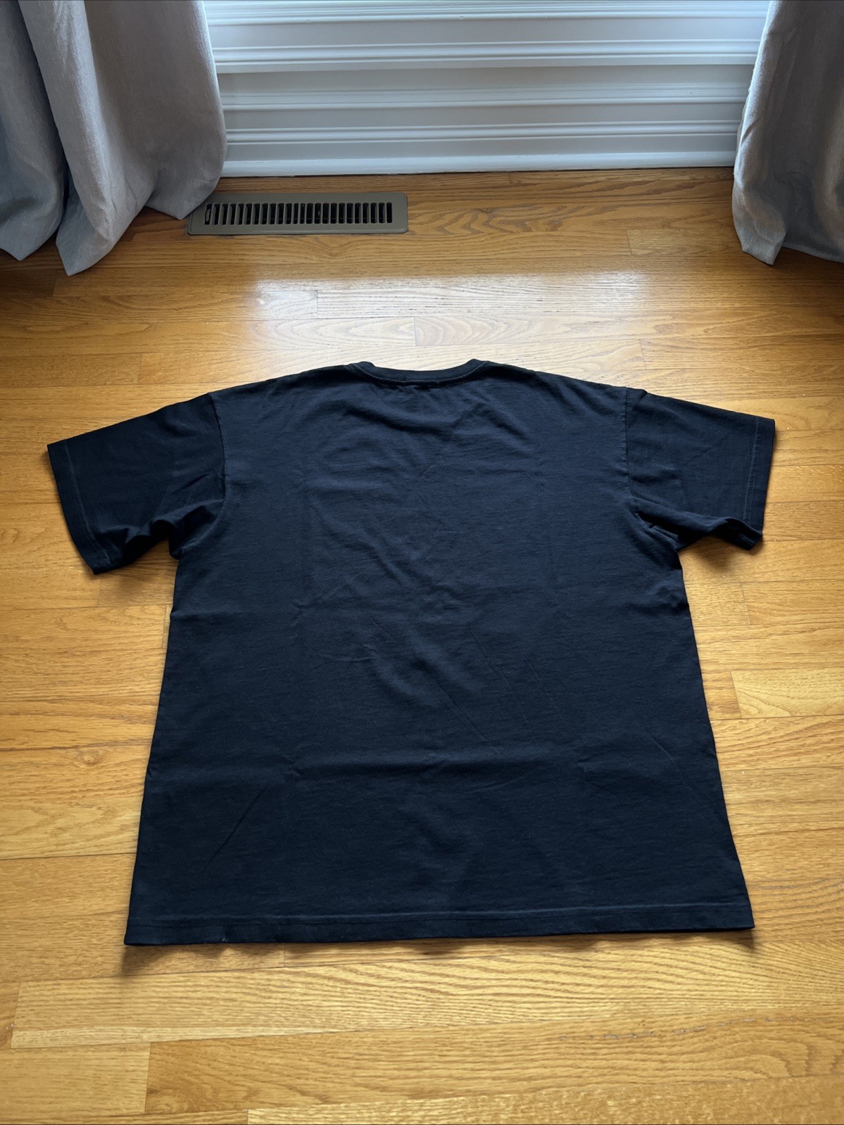 Talentless Men’s Drop Shoulder Tee Shirt Black Large