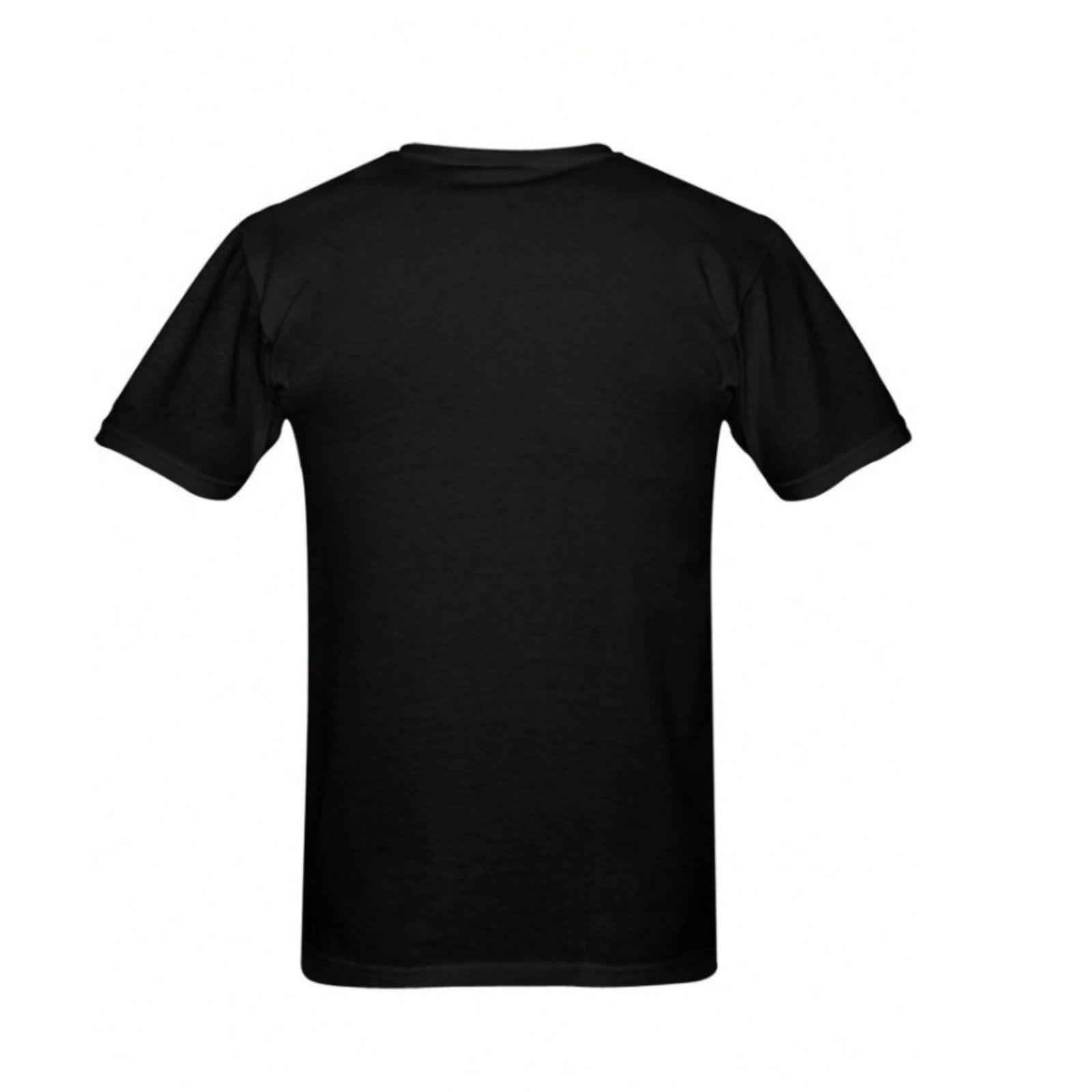 Men’S Funny F-CAW-F Crow Graphic T-Shirt – Black with Teal Print, Regular Fit Sh