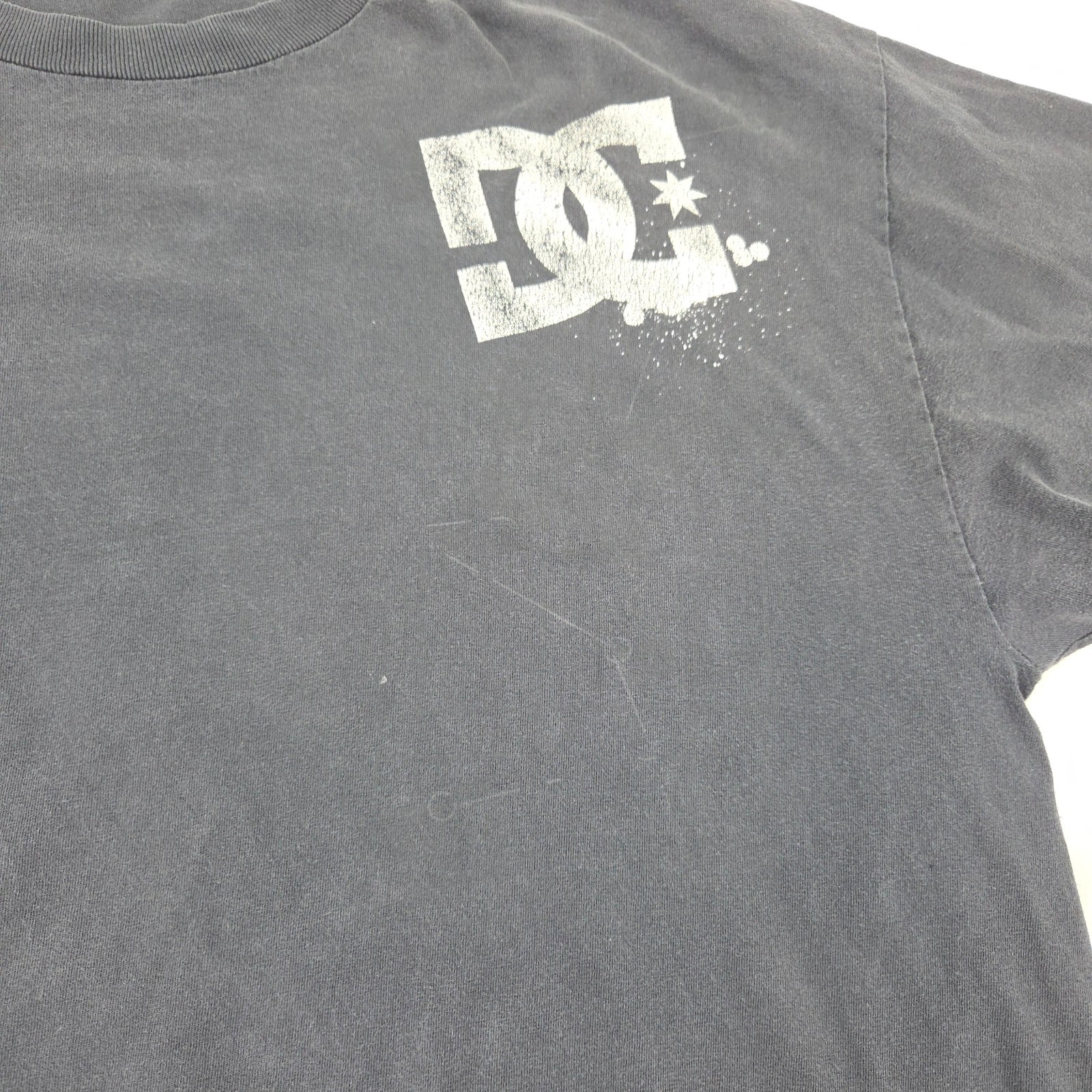 VTG Y2K DC Shoes Shirt Sz XXL Faded Worn Skate 2000’s See Pics