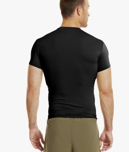 Under Armour 1216007 Men’s Heat Gear Tactical Compression Sleeve T-Shirt Size S