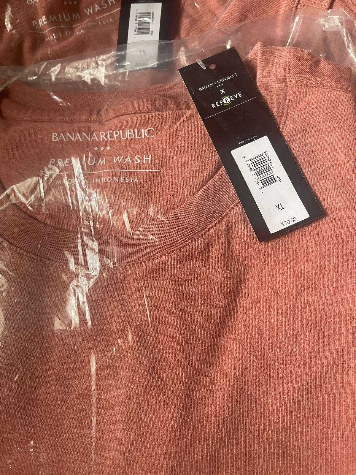 Banana Republic Men’s Short Sleeve Crew Neck Premium Wash T-Shirts S-XXL, Choice