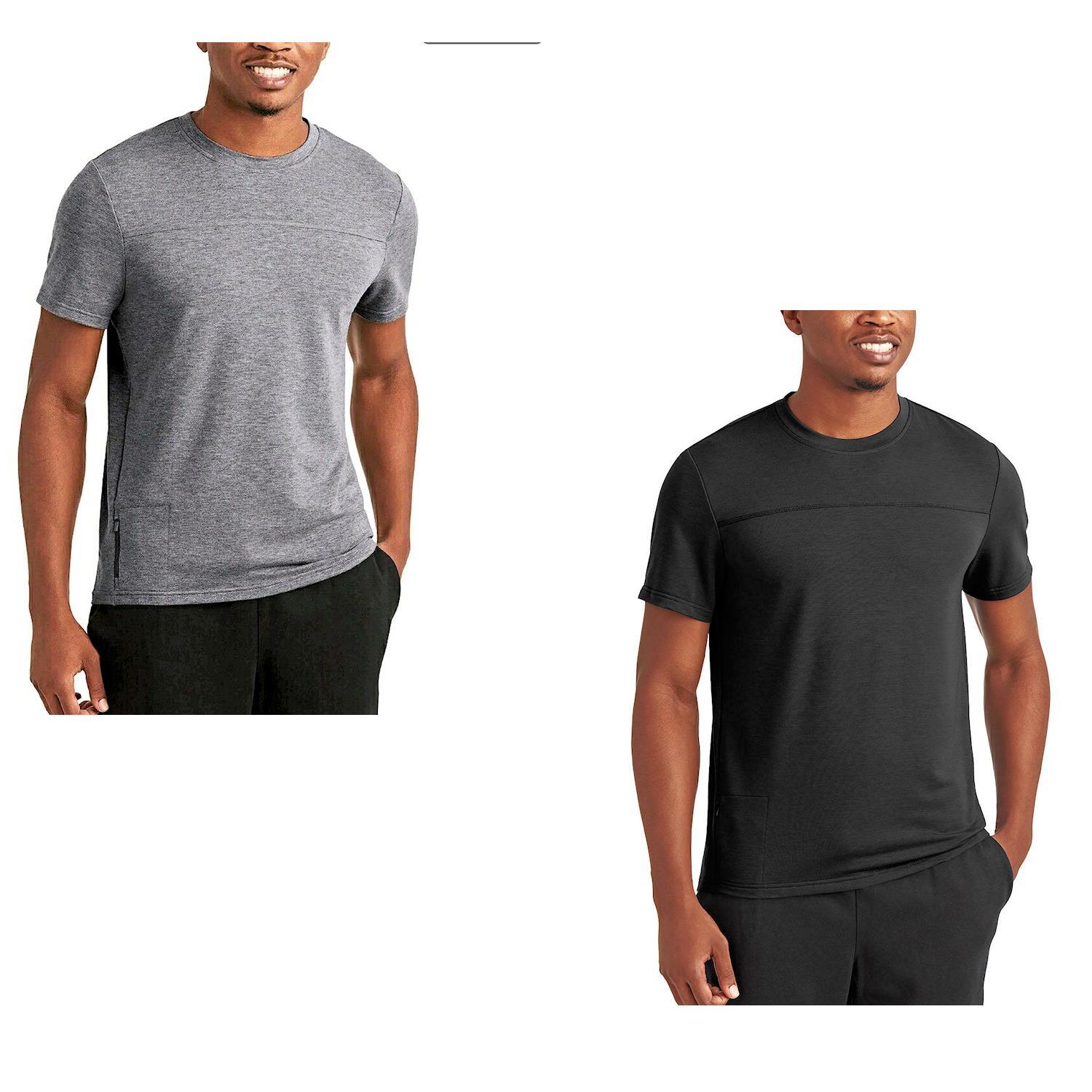 Member’s Mark Men’s Active Luxe Tee T-shirt with Media Pocket