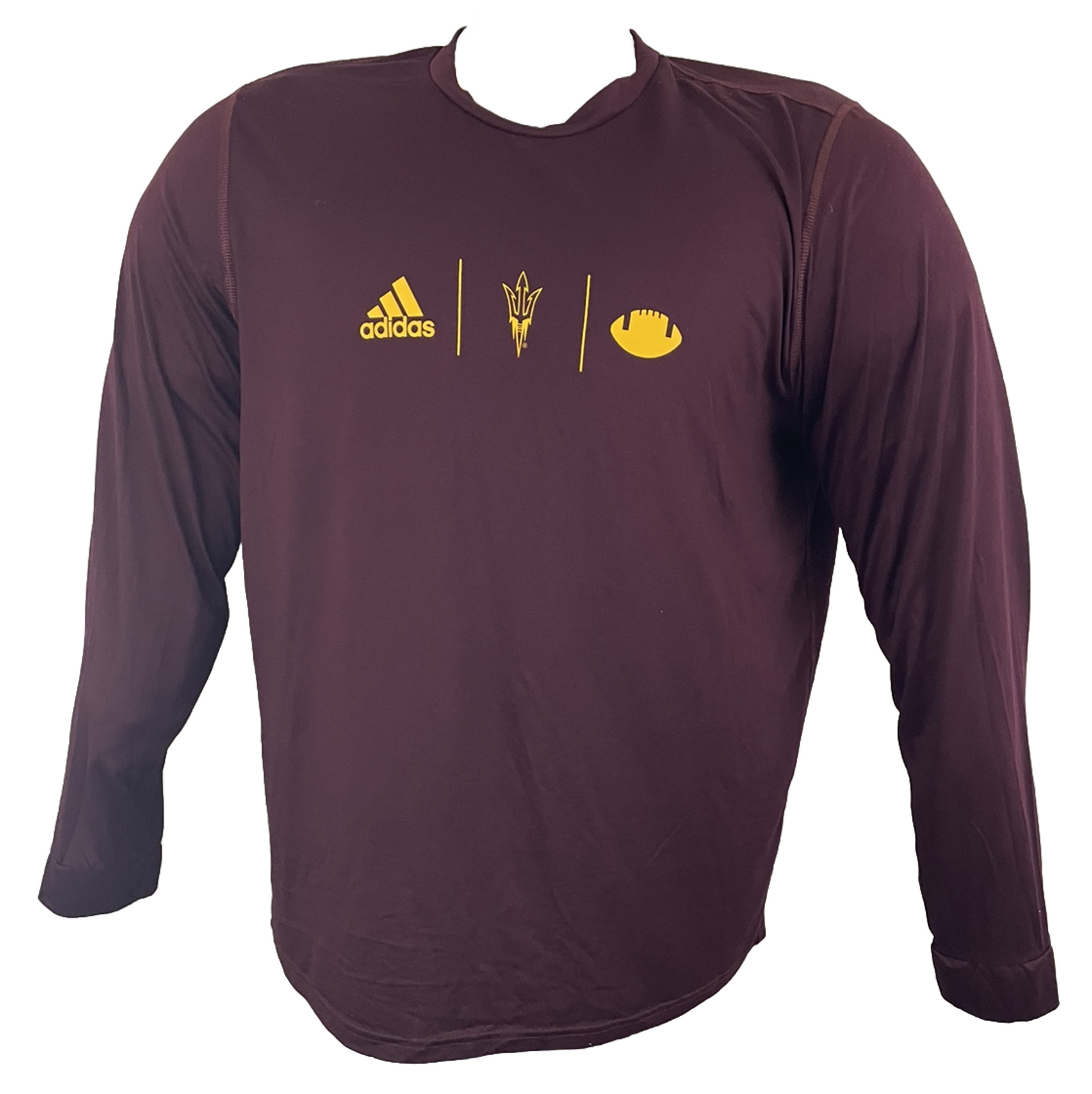 Adidas Men’s Creator Long Sleeve Tee – Maroon