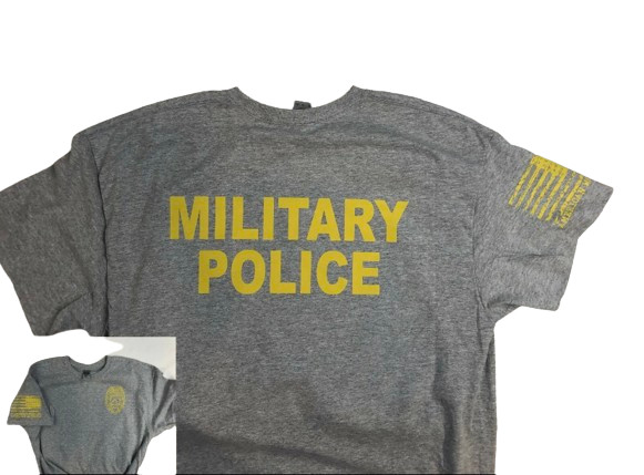 Military Police Tshirt pick your color