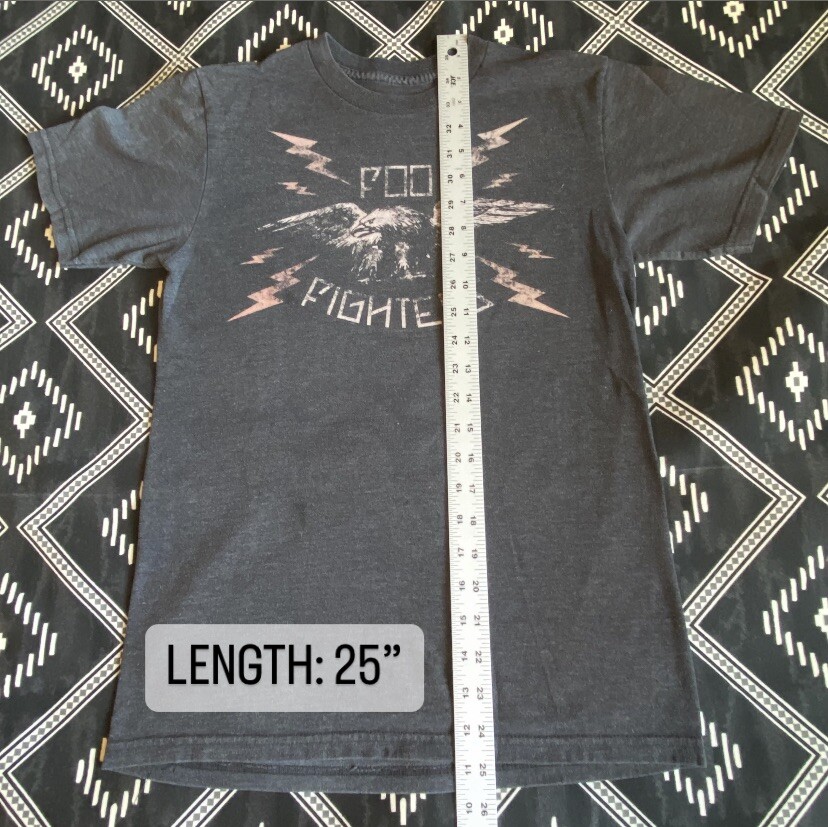 FOO FIGHTERS Thunder Eagle Licensed Alt Rock T-Shirt, 2013. SMALL (NV) Pre-owned