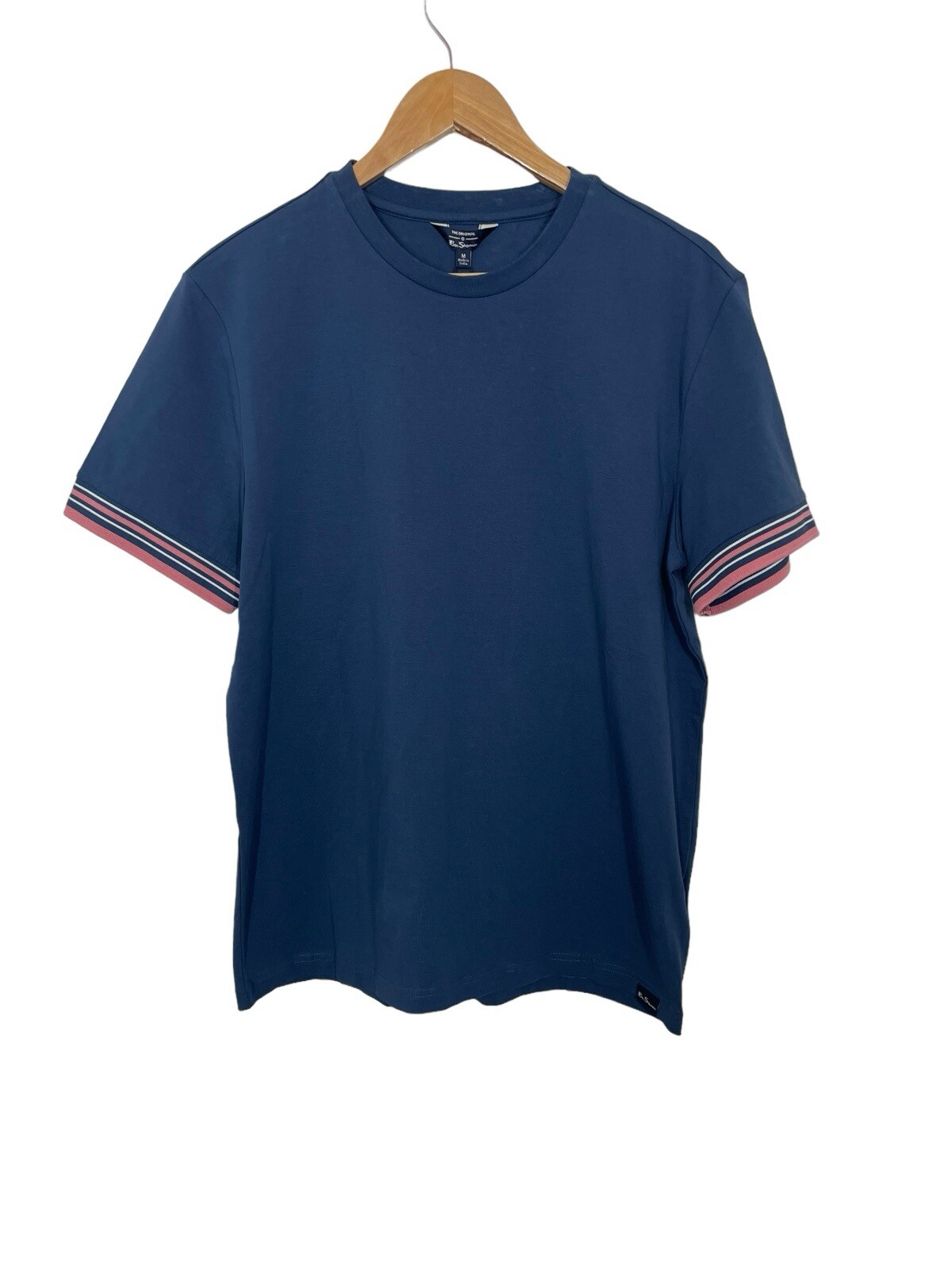 Ben Sherman T Shirt Men Small Short Sleeve Crew Neck Pullover Insignia Blue NEW