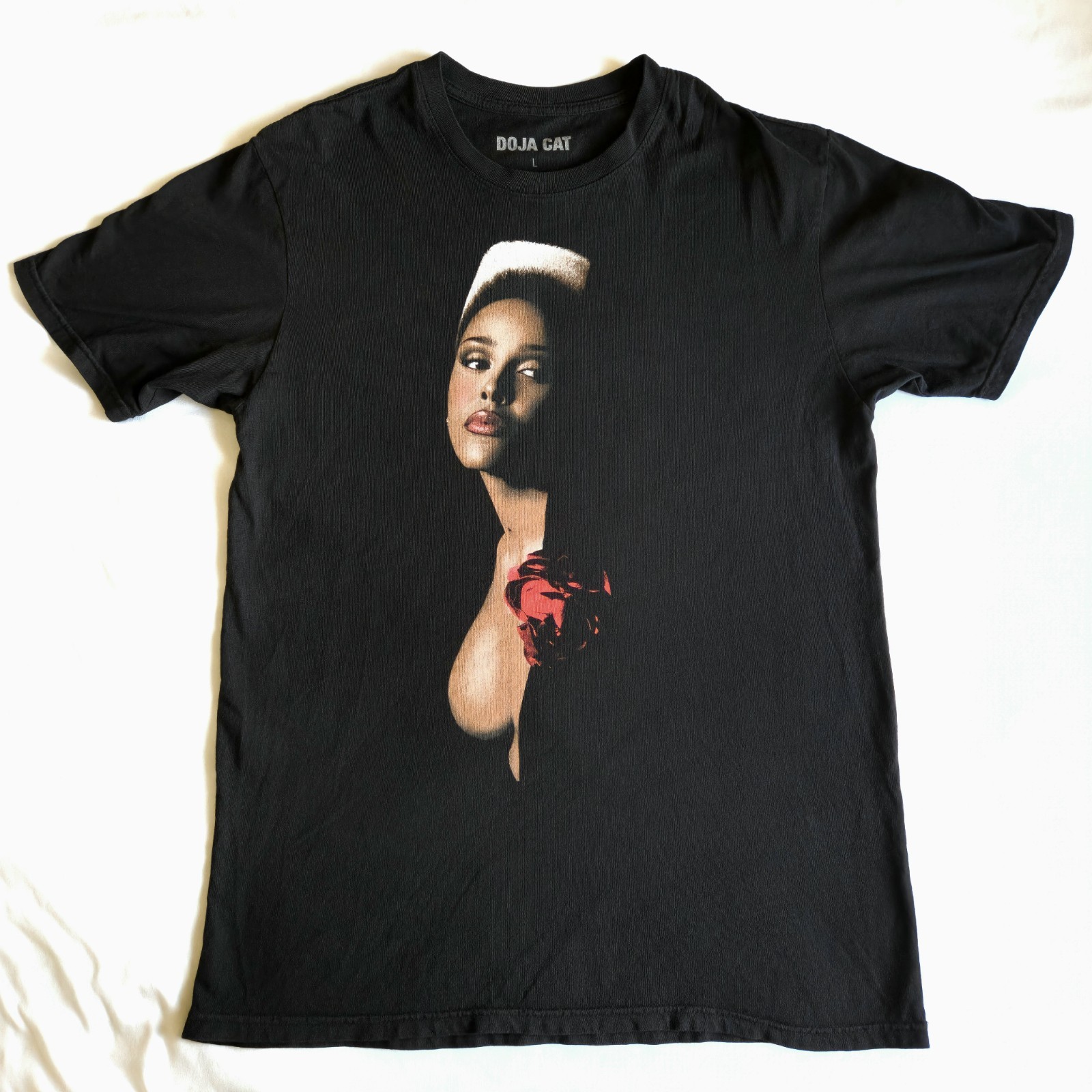 Doja Cat Scarlet Tour Official Music Concert Black Lrg Graphic T-Shirt USA Made