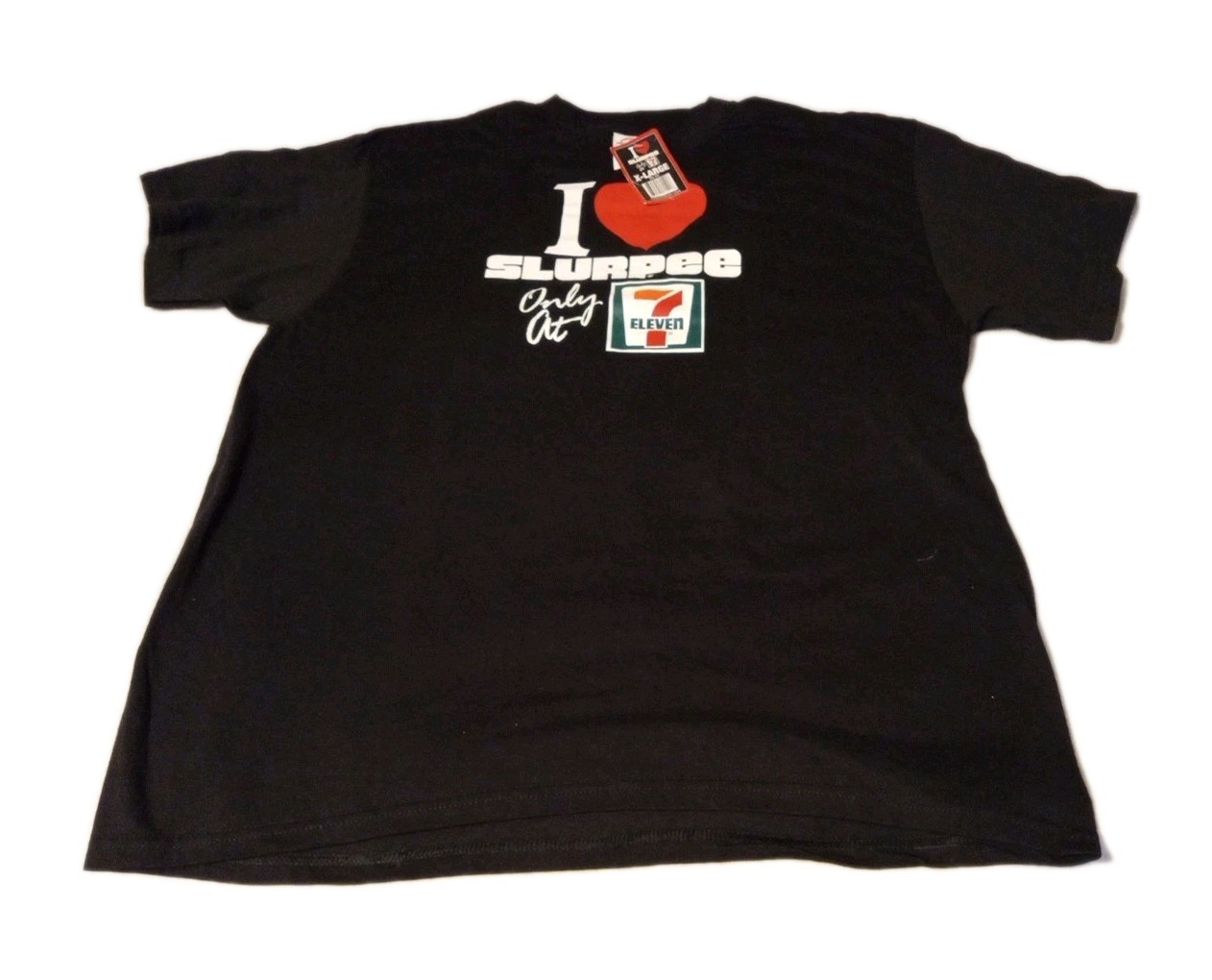 7-11 I Love Slurpee 7-Eleven Men’s XL 100% Cotton White T-shirt New w/Tags