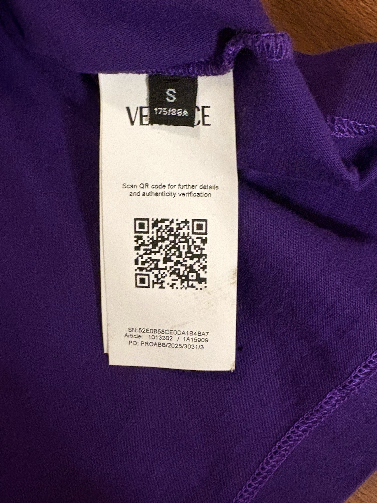 Authentic Versace T-Shirt with White Logo & Medusa Head Graphic Men’s