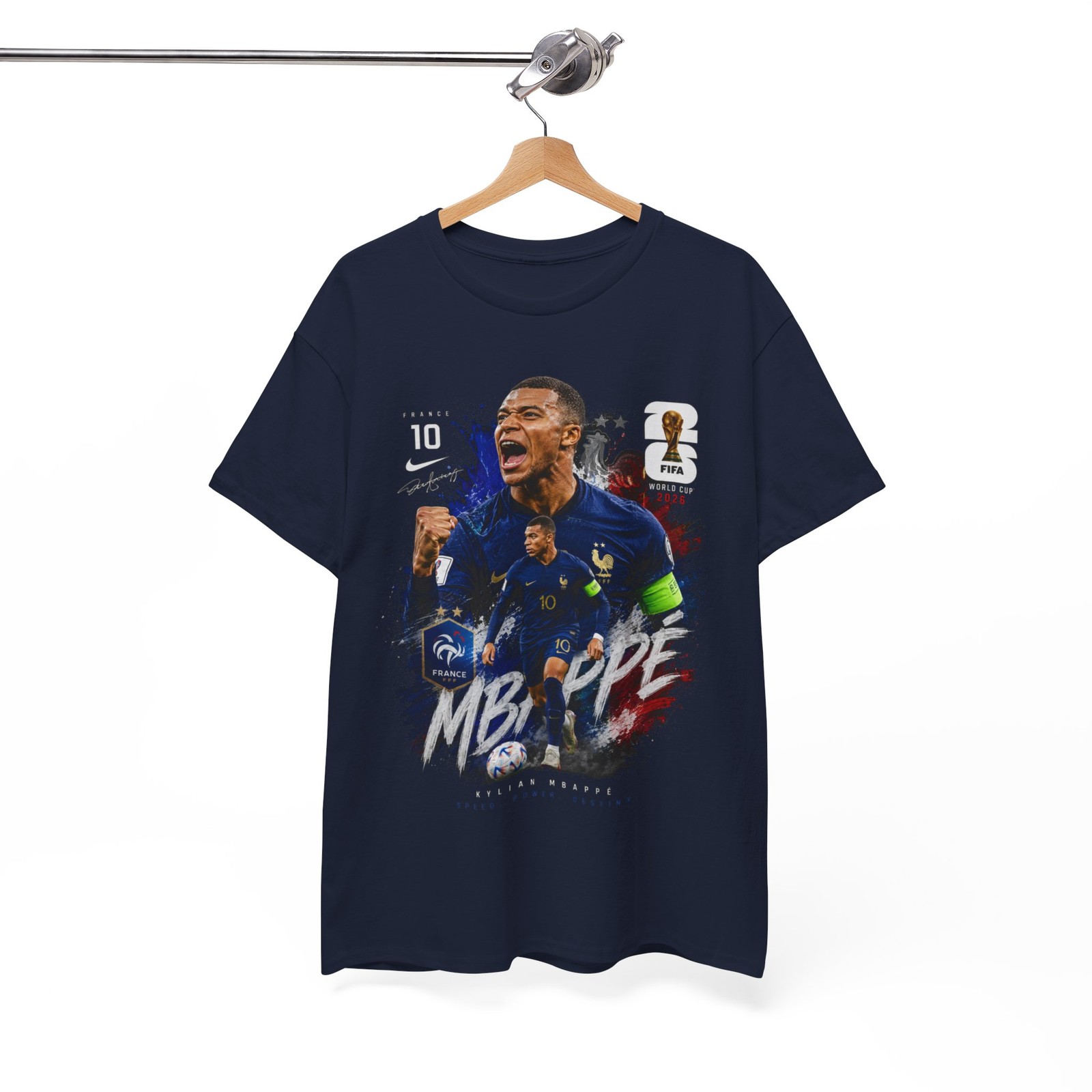 Mbappe 10 France Tribute Graphic – 2026 Fans Unisex T-Shirt UNISEX T SHIRT