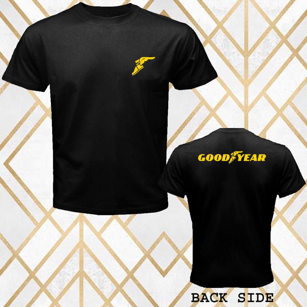 Goodyear Racing Car Off-Road Tires Men’s Black Size S – 3XL