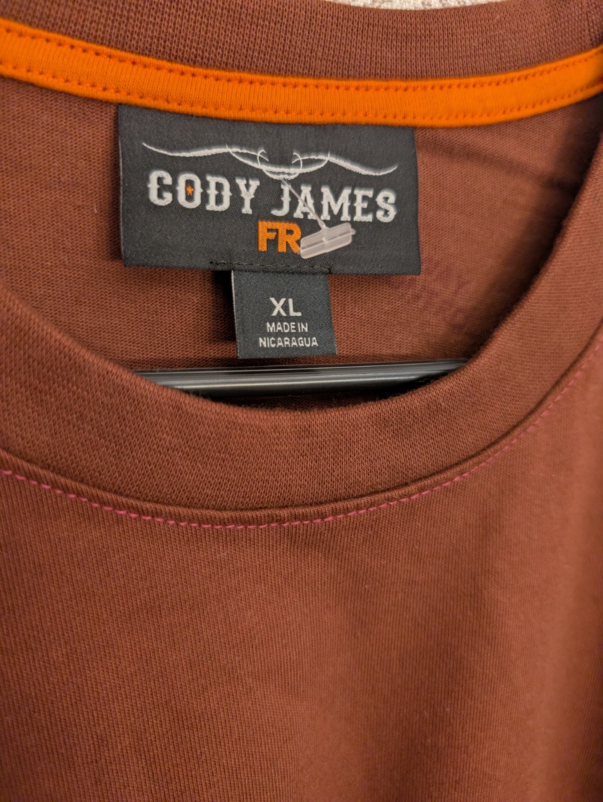Cody James FR Flame Resistant Work Shirt Arc Rated Logo Long Sleeve Men’s XL NEW