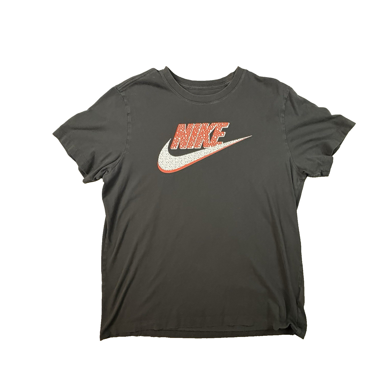 LOT OF 2 Men’s L Black & Green Nike T Shirts SEE DESCRIPTION