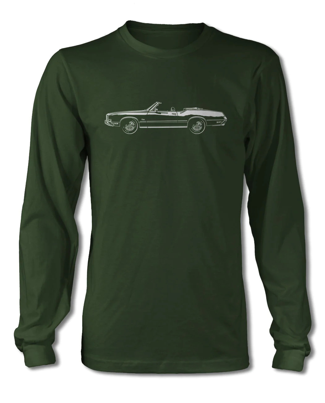1972 Oldsmobile Cutlass Supreme Convertible Long Sleeves T-Shirt – 6 Colors