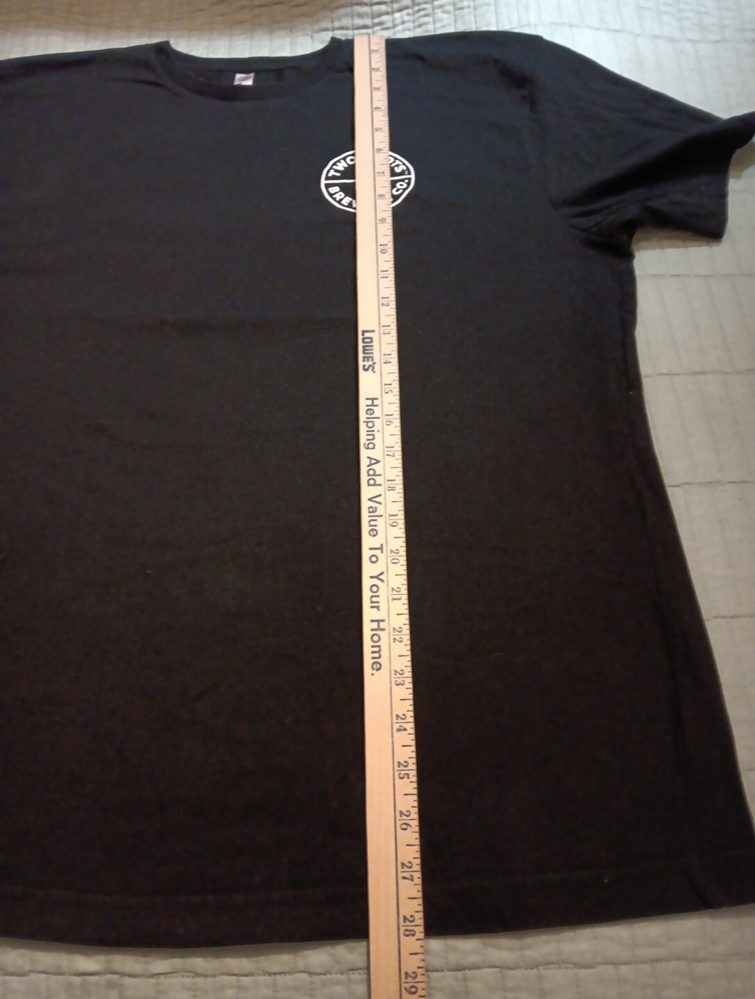 Men’s XL Live And Tell Two Roots Brewing Co Graphic Beer Collection T Shirt