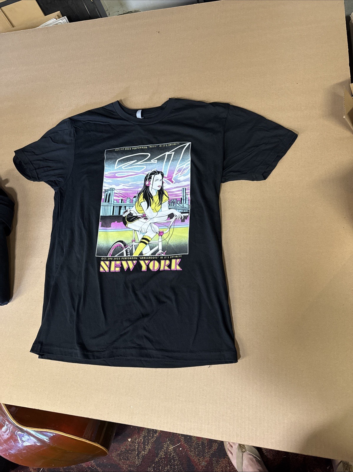 2022 311 Band T Shirt Concert Tour New York 1-Sided Rock Metal Music NEW L
