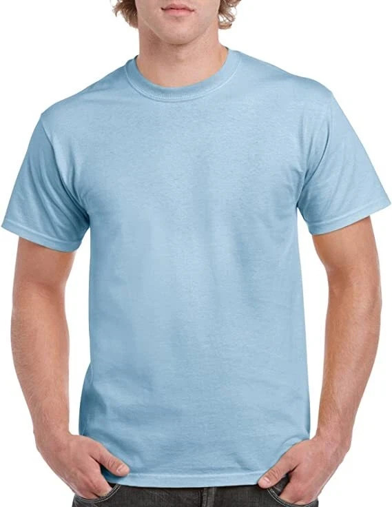 Gildan 3-PACK Men’s Heavy Cotton T-Shirt (Pack of 3) Bulk Solid Blank Regula Fit