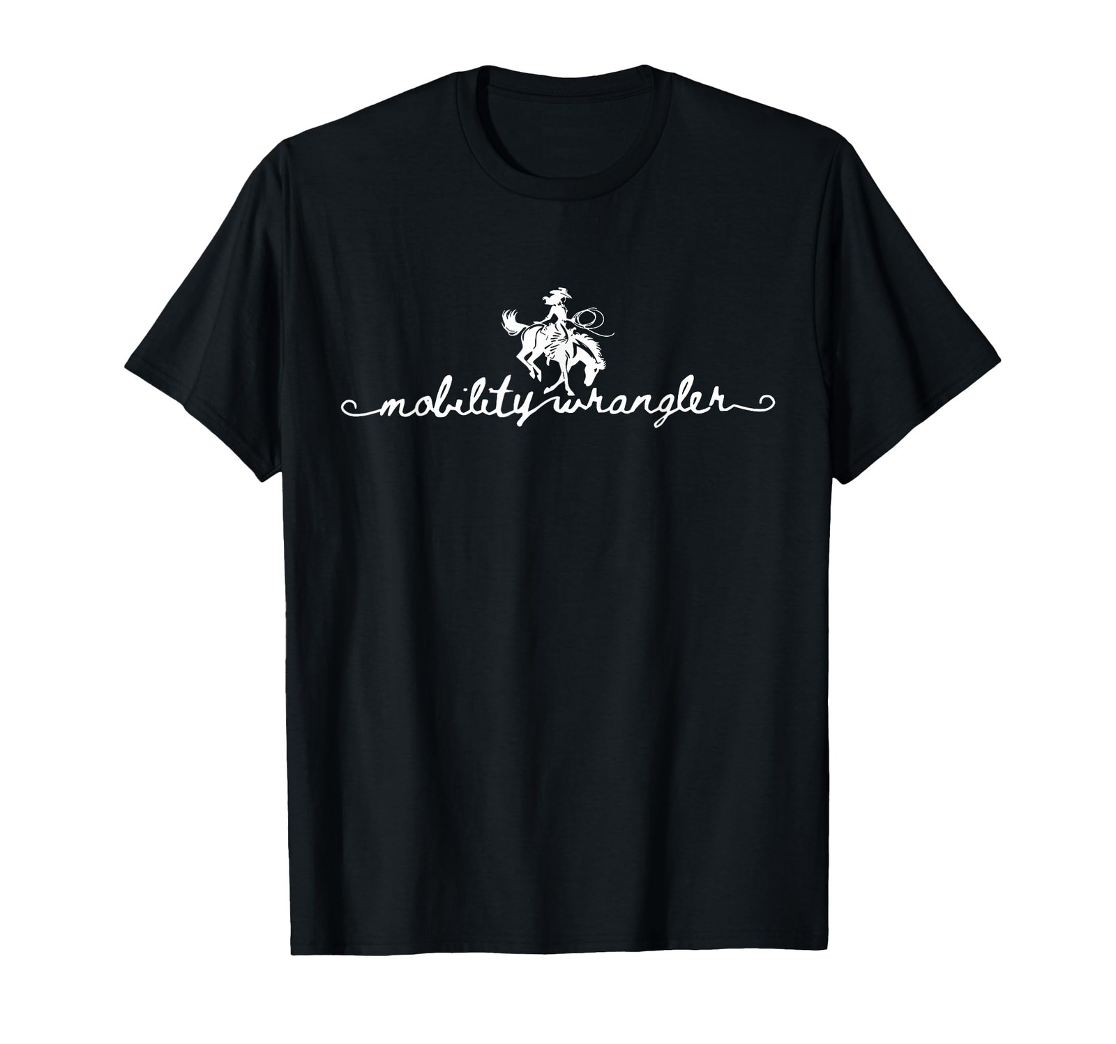 Mobility Wrangler Physical Therapy DPT PT PTA Western Cowboy T-Shirt