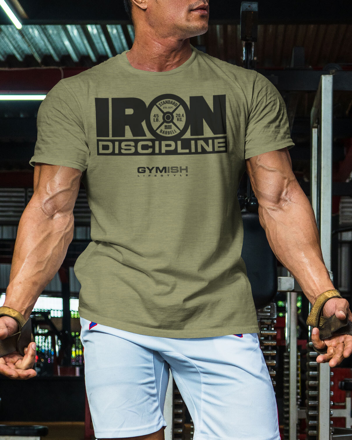 079. Iron Discipline Workout T-Shirt
