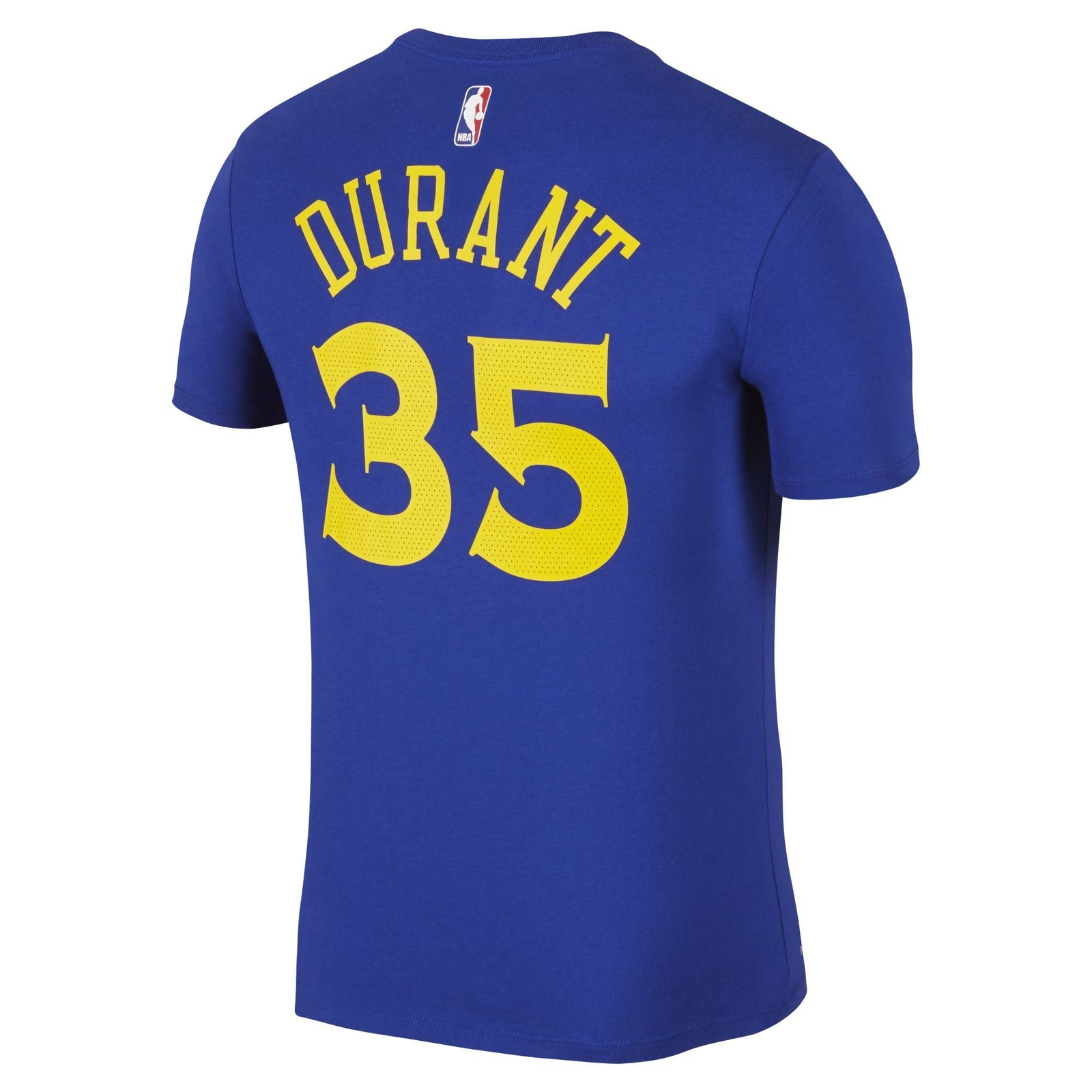 [870774-497] Mens Nike NBA Golden State Warriors Name & Number Kevin Durant T-sh