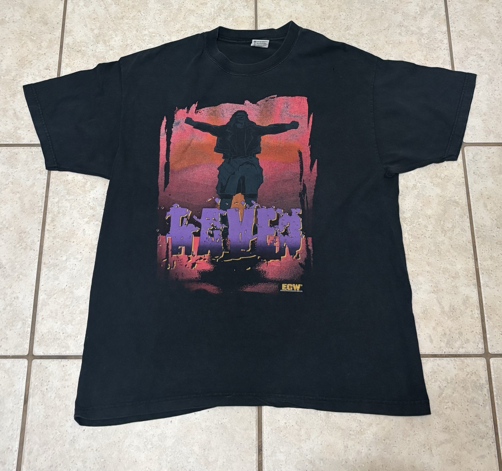 Vintage ECW Raven “Nevermore” Shirt Men’s Size XL