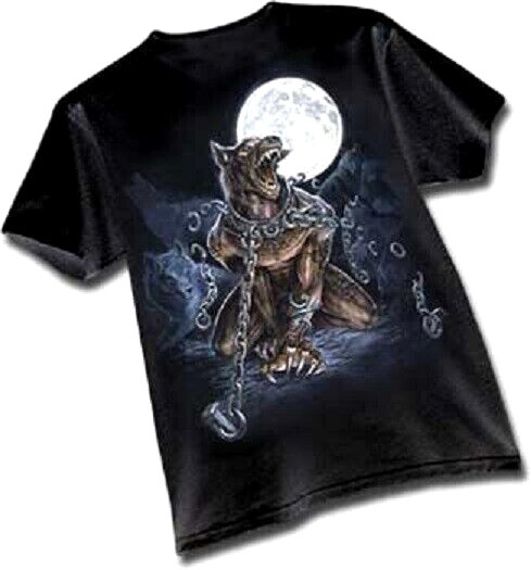 Loups Garou BT182 Cotton T-Shirt By Alchemy Gothic
