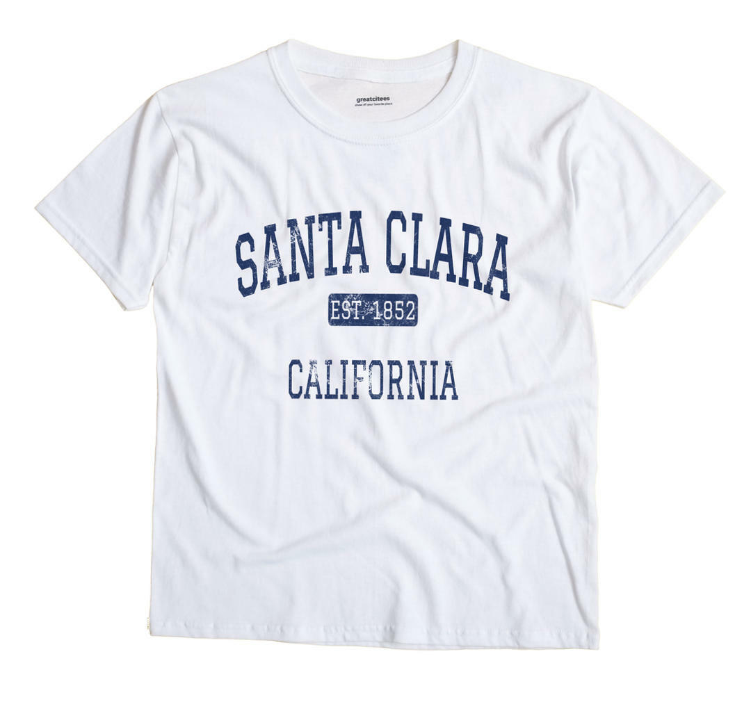 Santa Clara California CA T-Shirt EST
