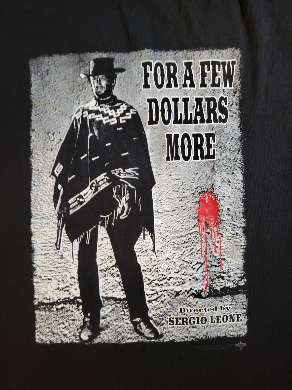 “For A Few Dollars More” Mens XL 2006 Impact Merchandising Tag