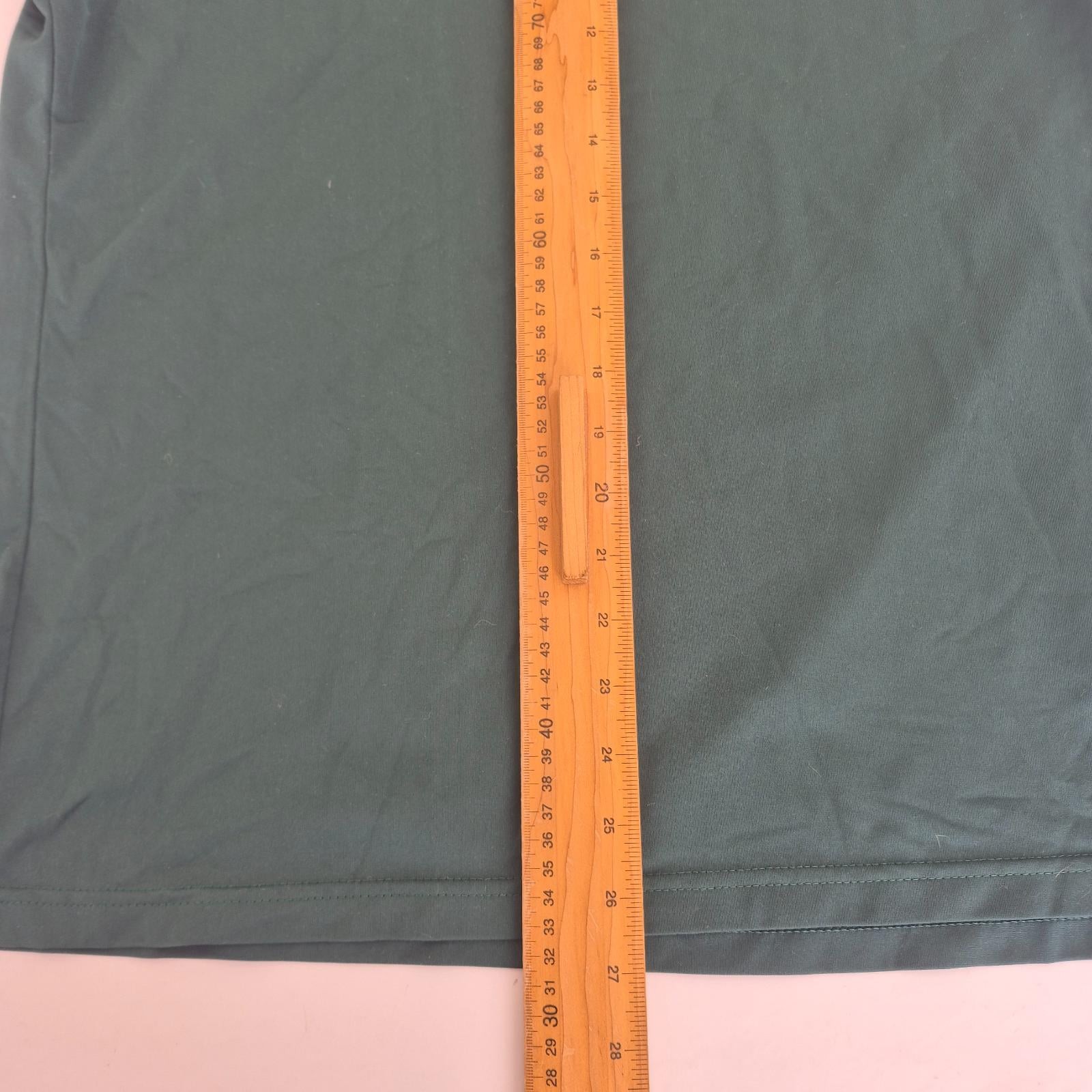 SOUTH AFRICA Top Medium Green Mens Round Neck Short Sleeve Asics Training