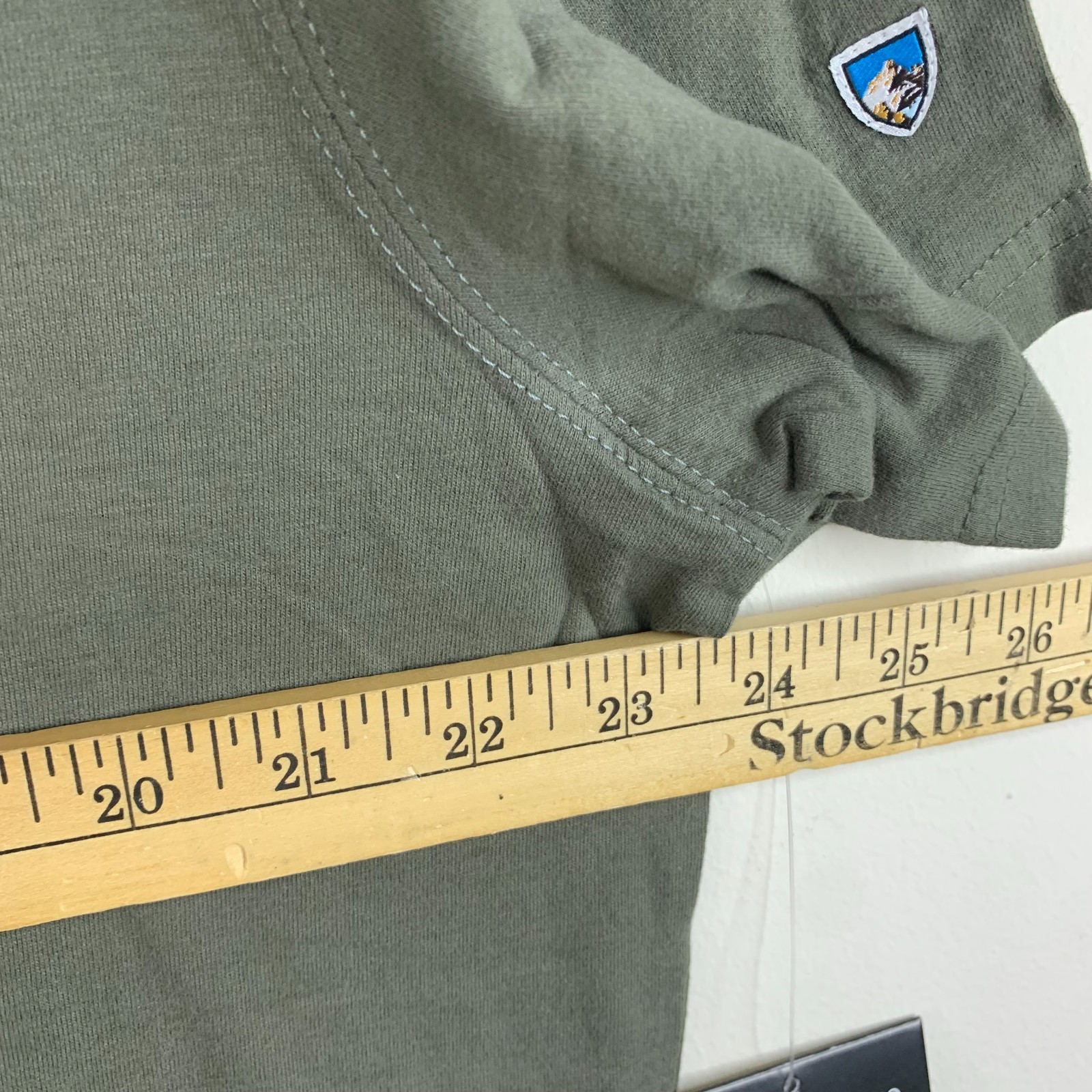 Kuhl Shirt Men Extra Large Cotton Olive Hiking Trek Wildfibre New