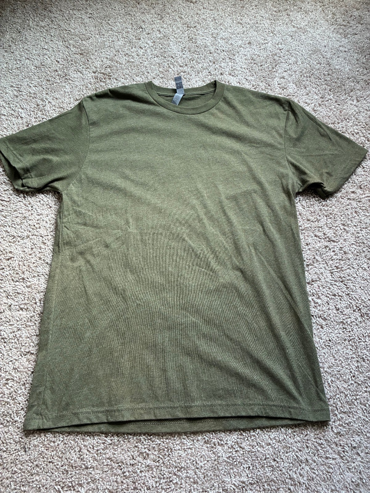 Next Level Tees 6210 CVC T-Shirt – Military Green – Men’s M – NWOT