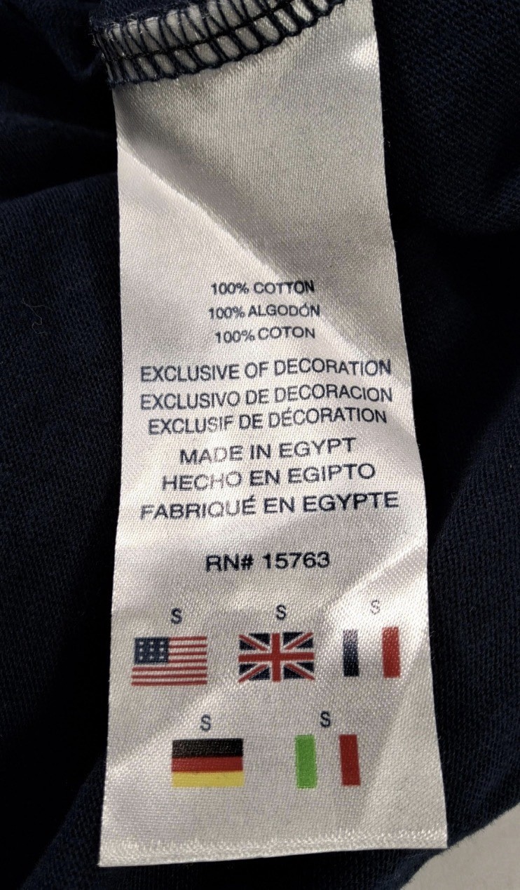 NWT Champion Reverse Weave Blue S Crew Neck T Shirt Navy Embroidered Retro