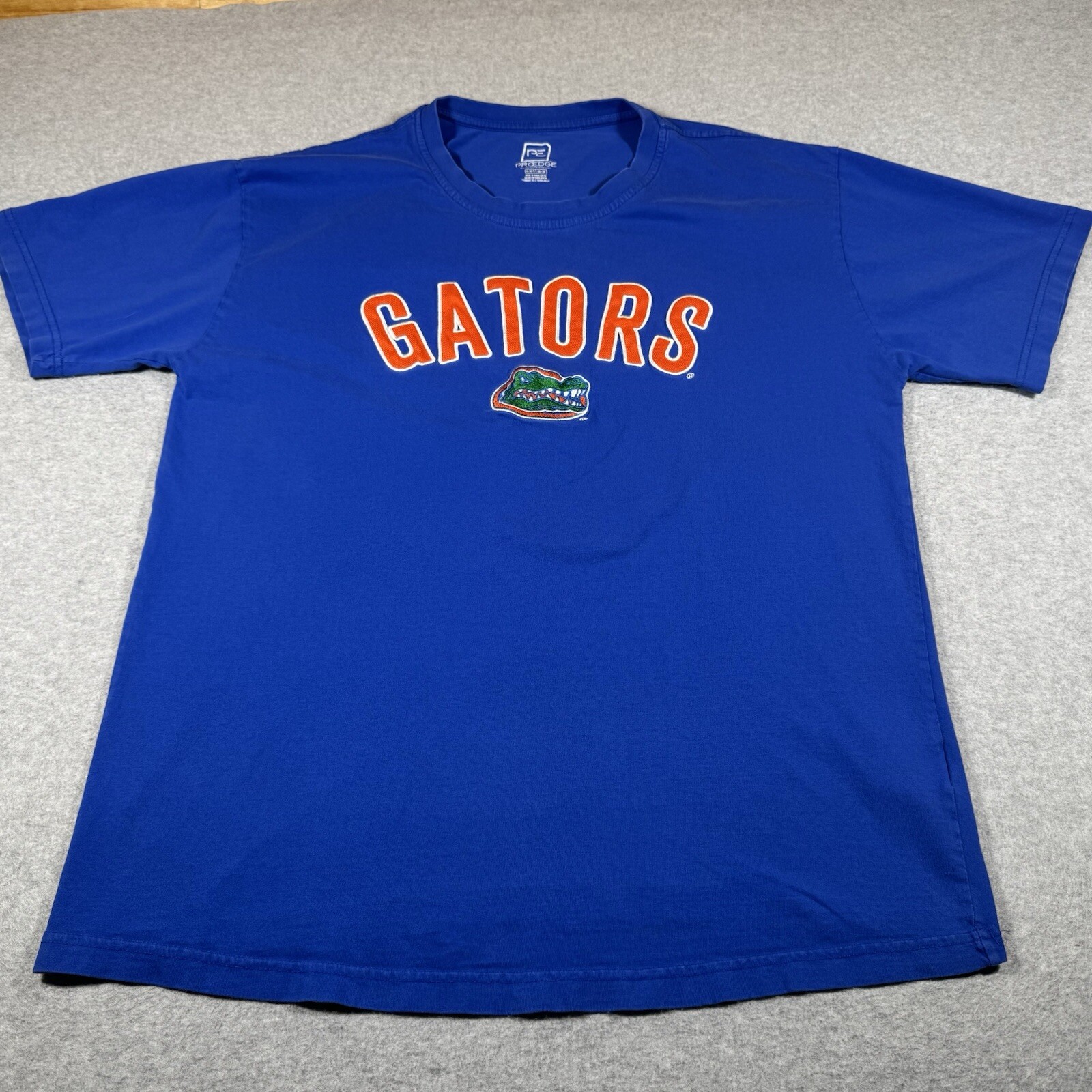 Florida Gators Shirt Adult Extra Large Blue College Football Embroidered Mens