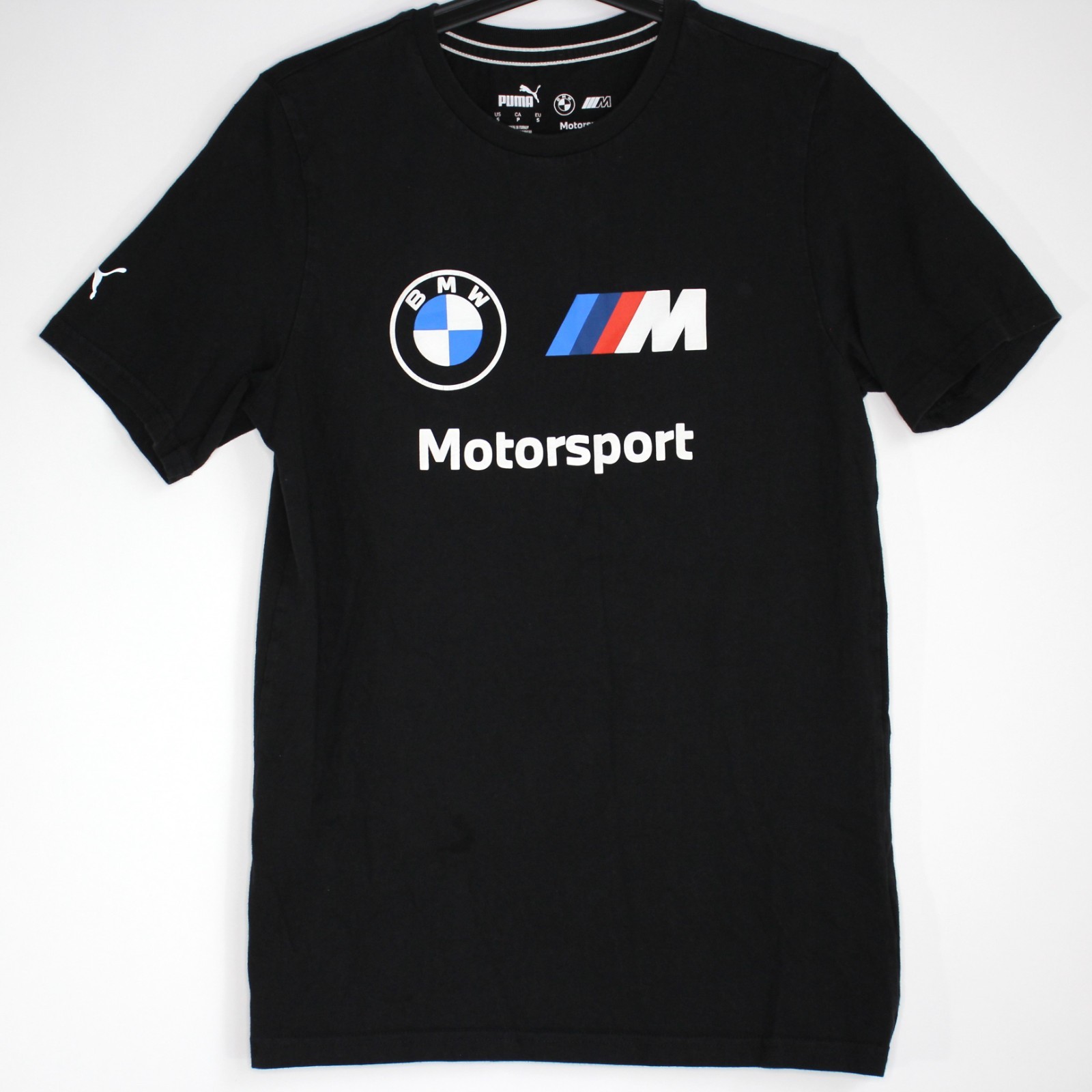 Puma x BMW Mens Small Motorsport Big Logo T-Shirt A1714