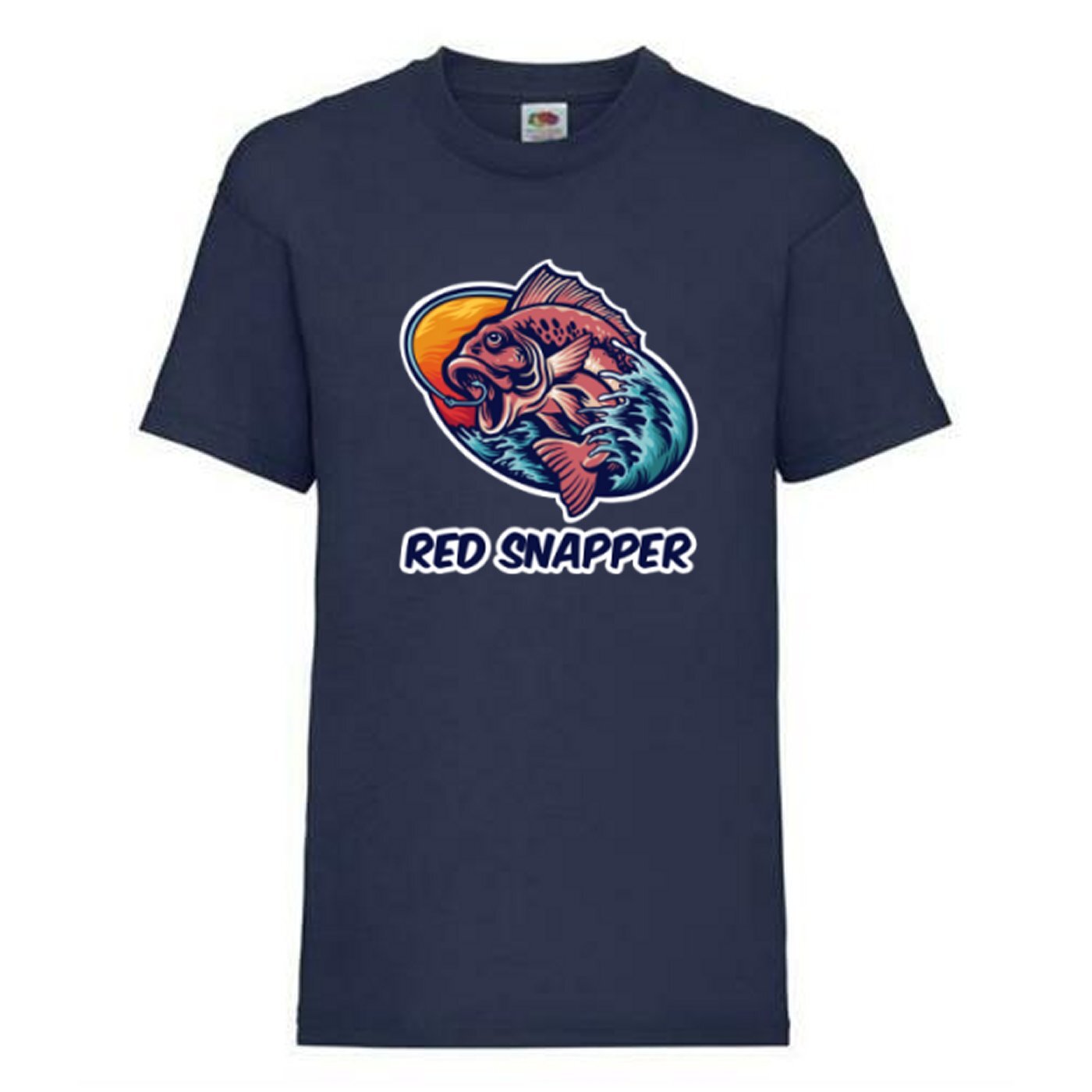 Fishing Red Snapper Trout Fish Humour Novelty T Shirt Various Colours And Sizes