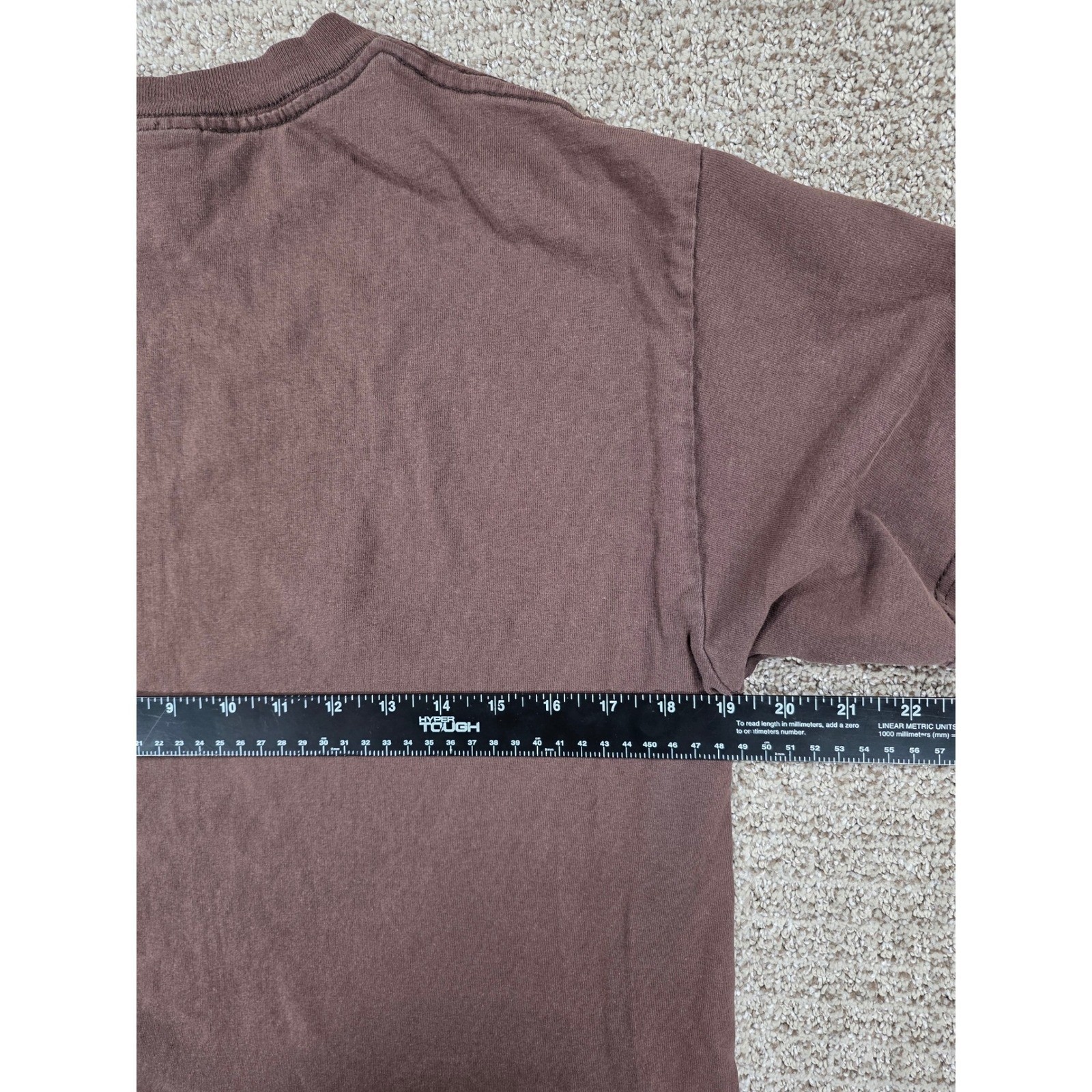 Vintage Toy Machine Bloodsucking Skateboard Company Tum Yeto Brown T-Shirt Mens